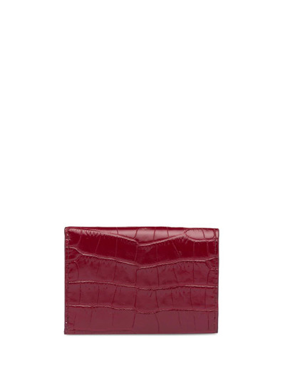 Miu Miu logo plaque wallet outlook