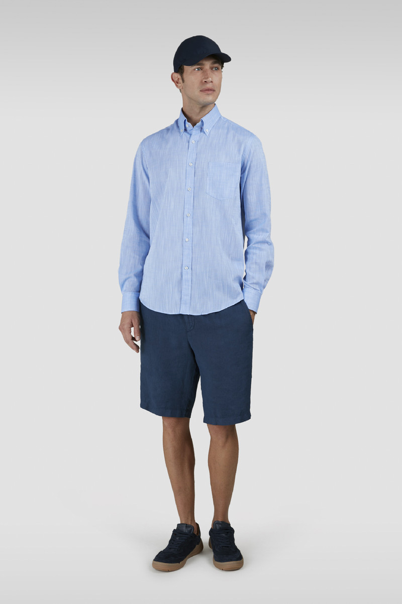 Paul & Shark TEXTURED COTTON SHIRT outlook