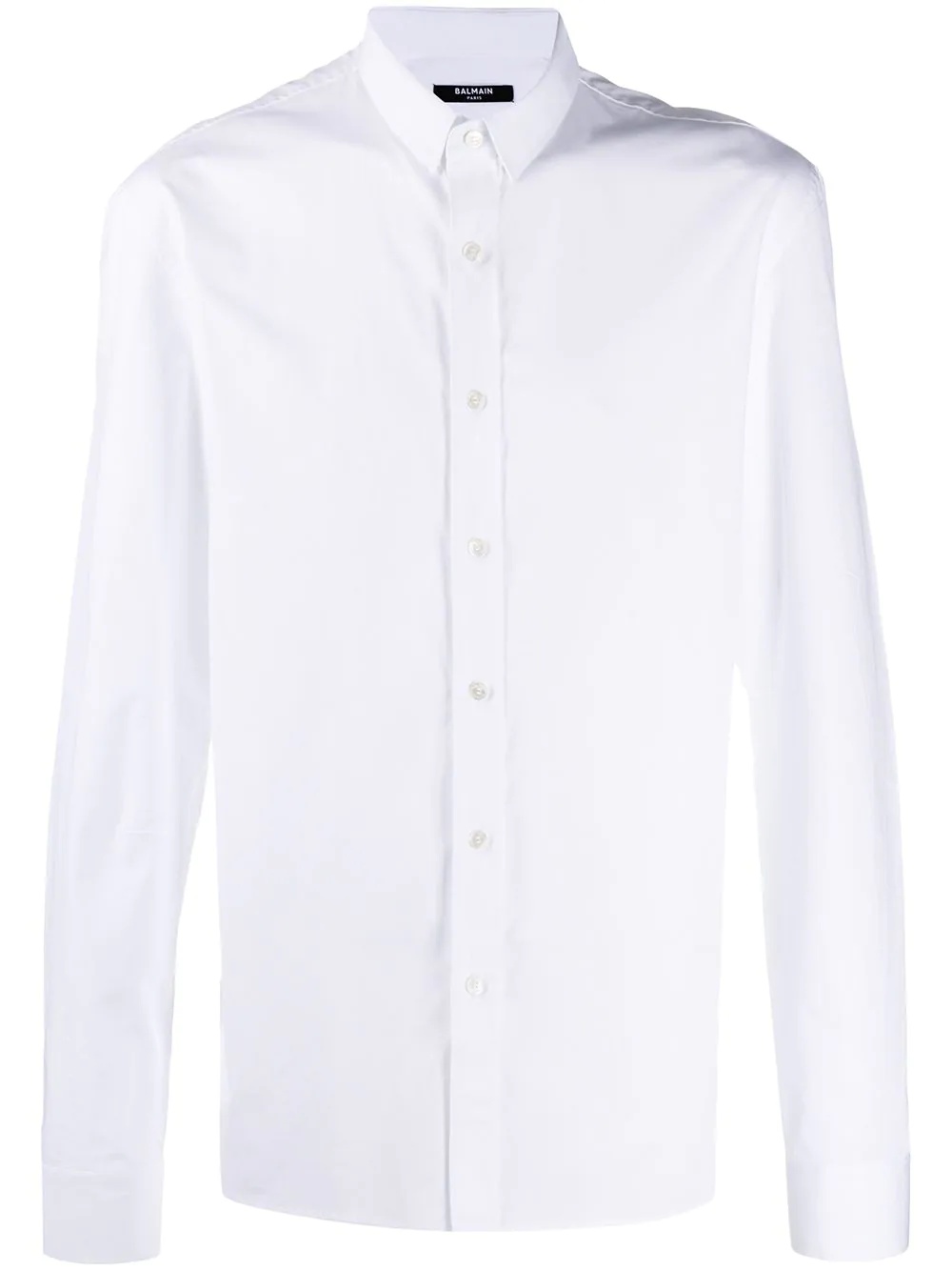 fitted cotton shirt - 1