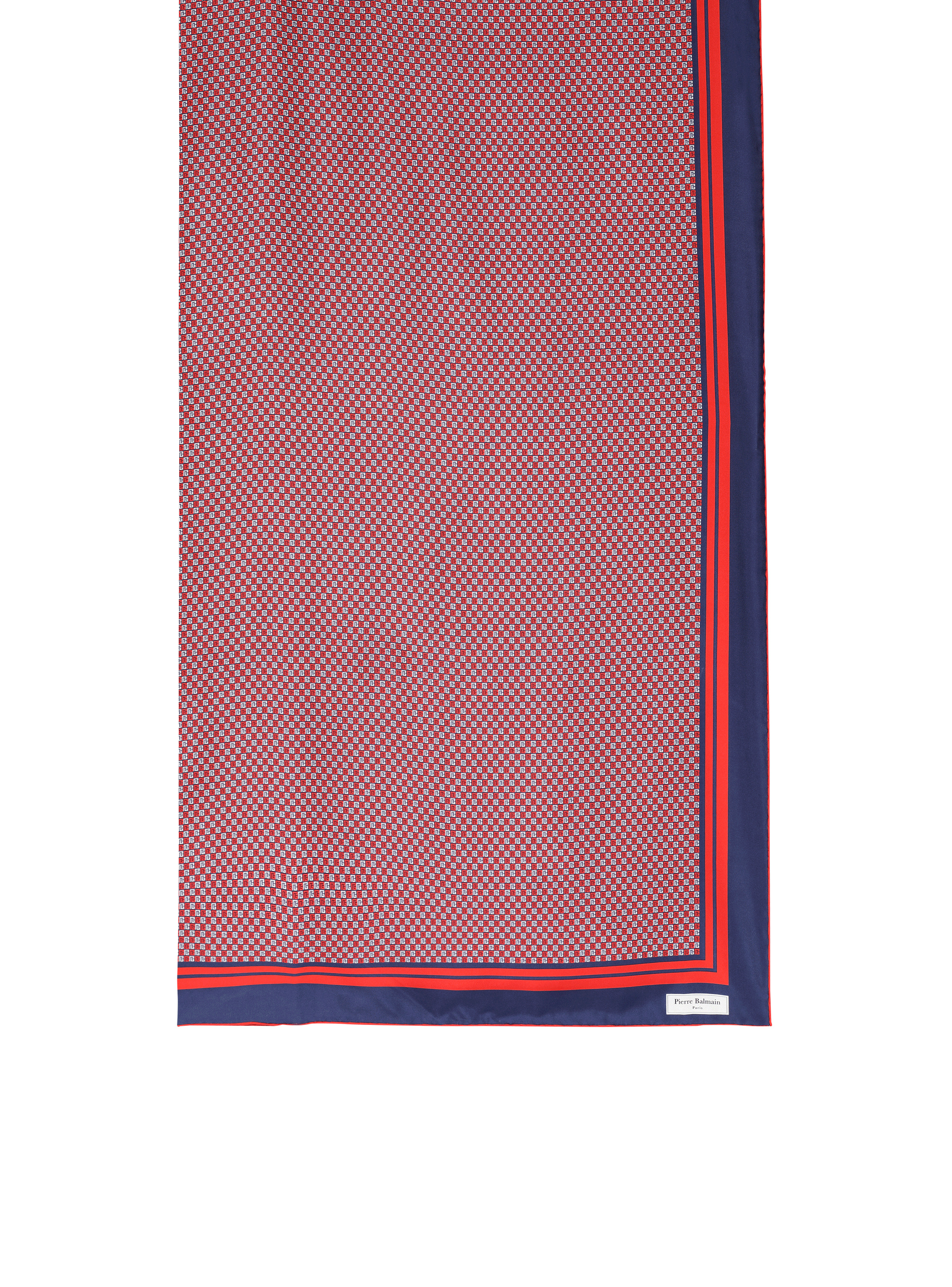 Monogram-printed scarf 1