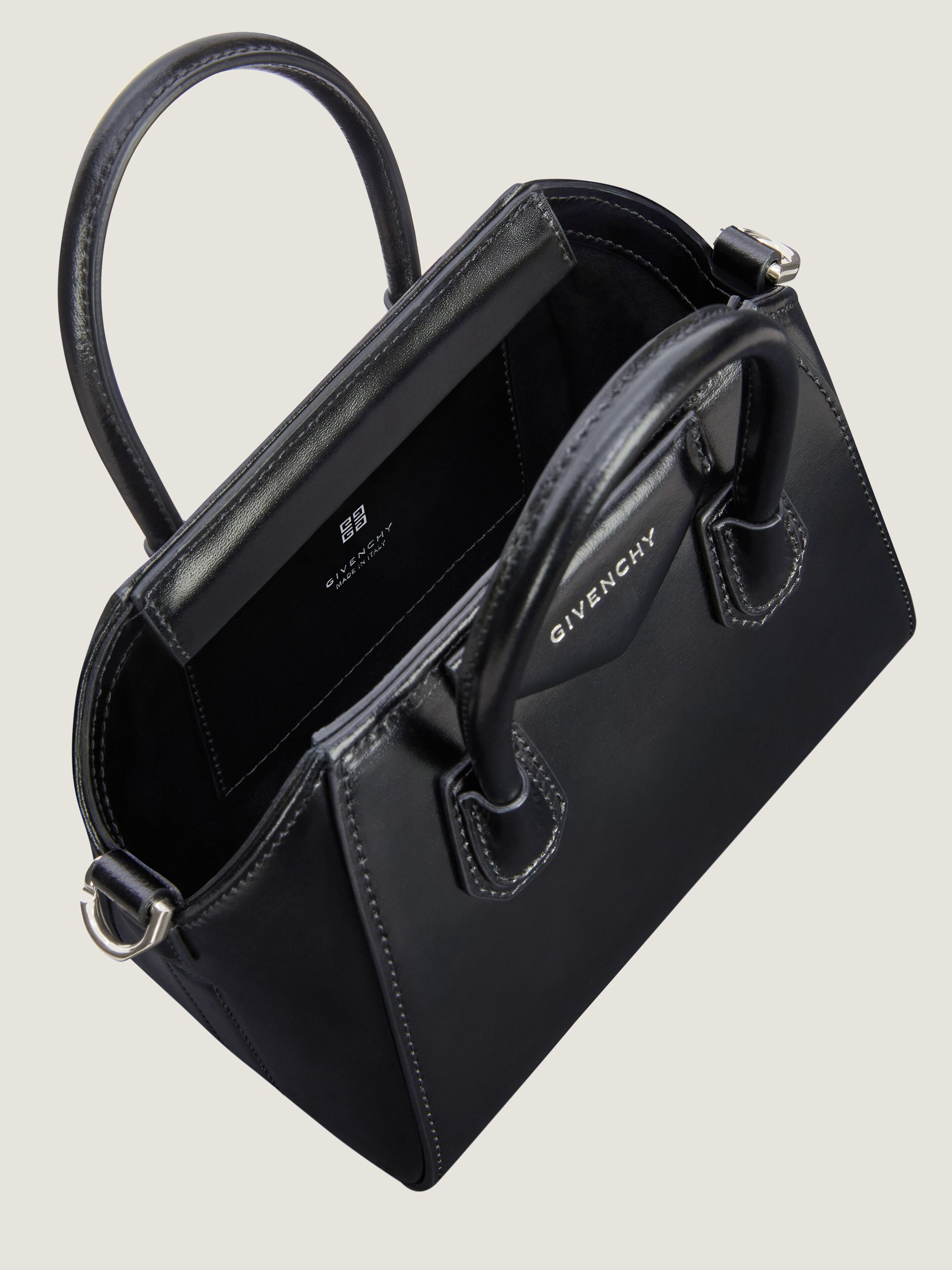 ANTIGONA TOY BAG IN BOX LEATHER - 5