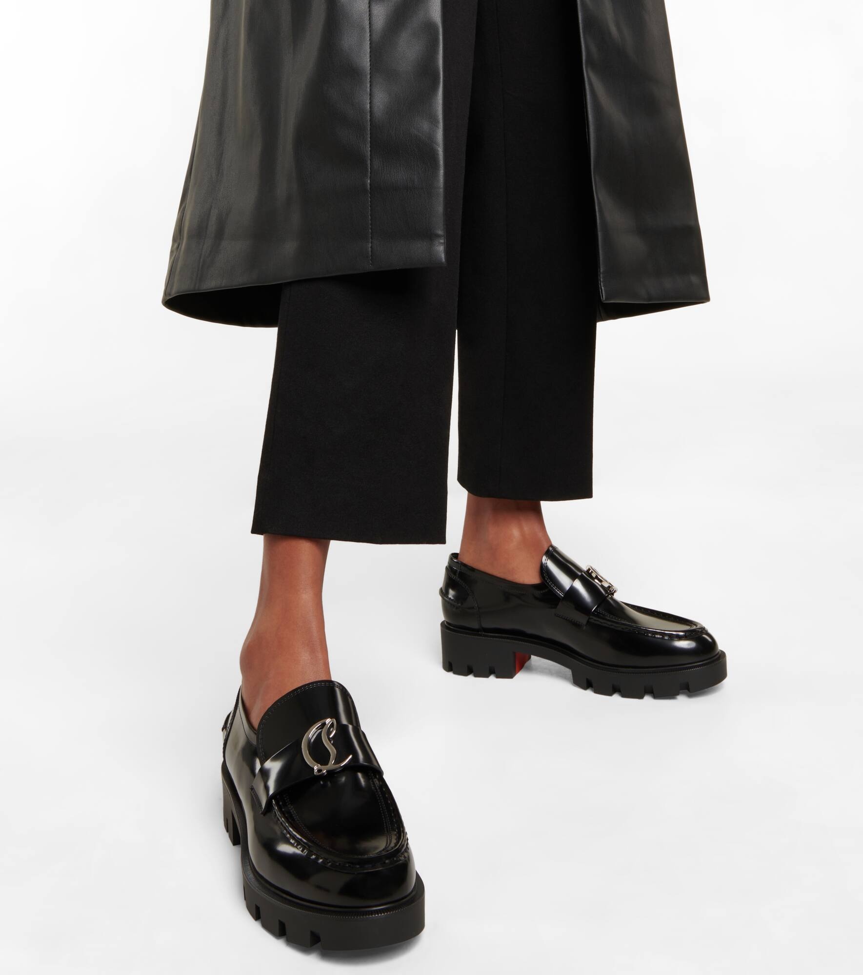 CL Moc Lug leather loafers - 4