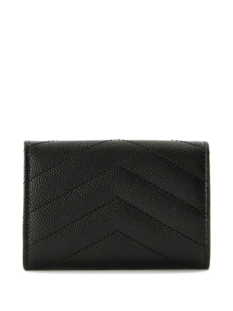 SAINT LAURENT origami monogram wallet outlook
