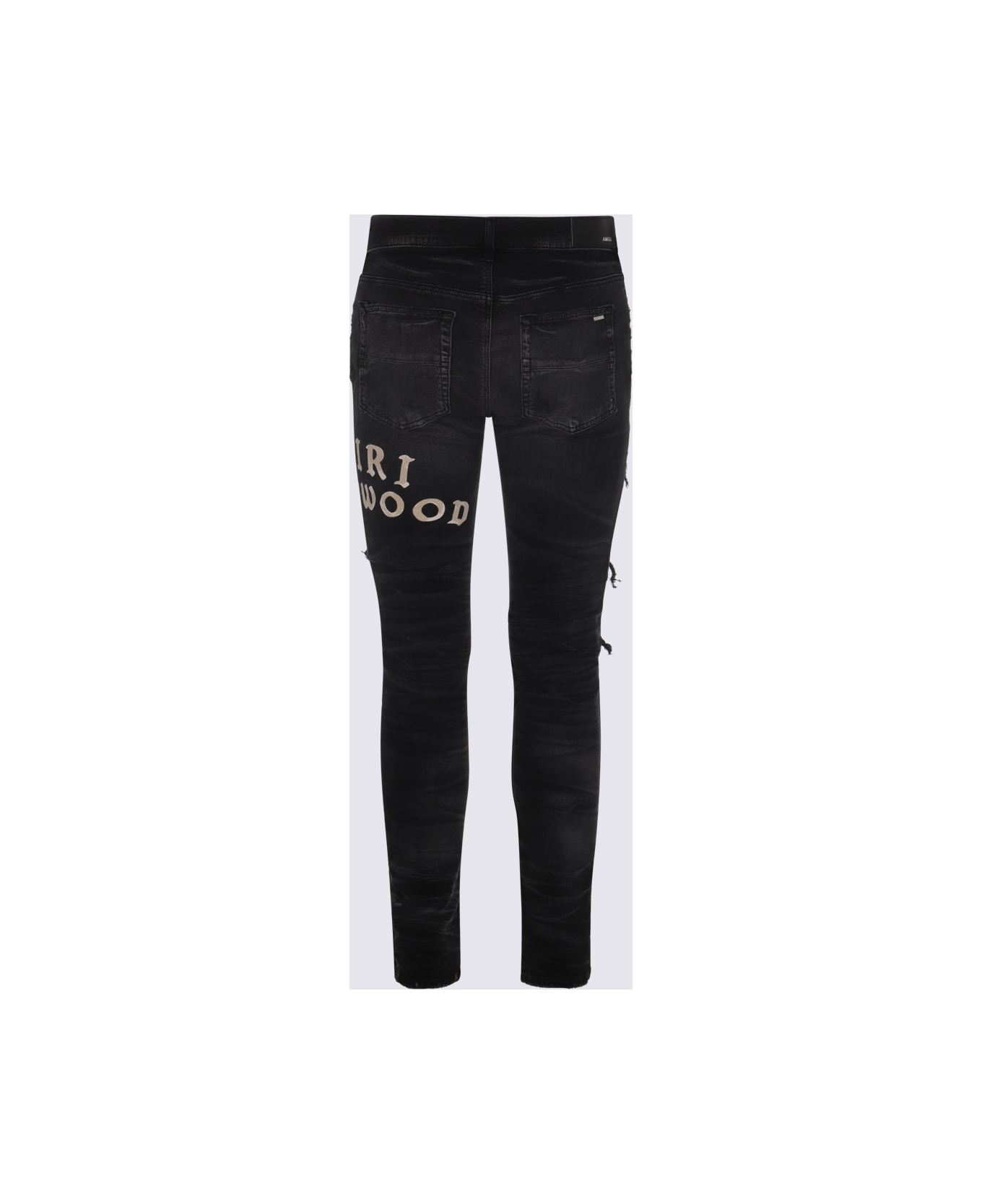 Black Cotton Lx34 Jeans - 2
