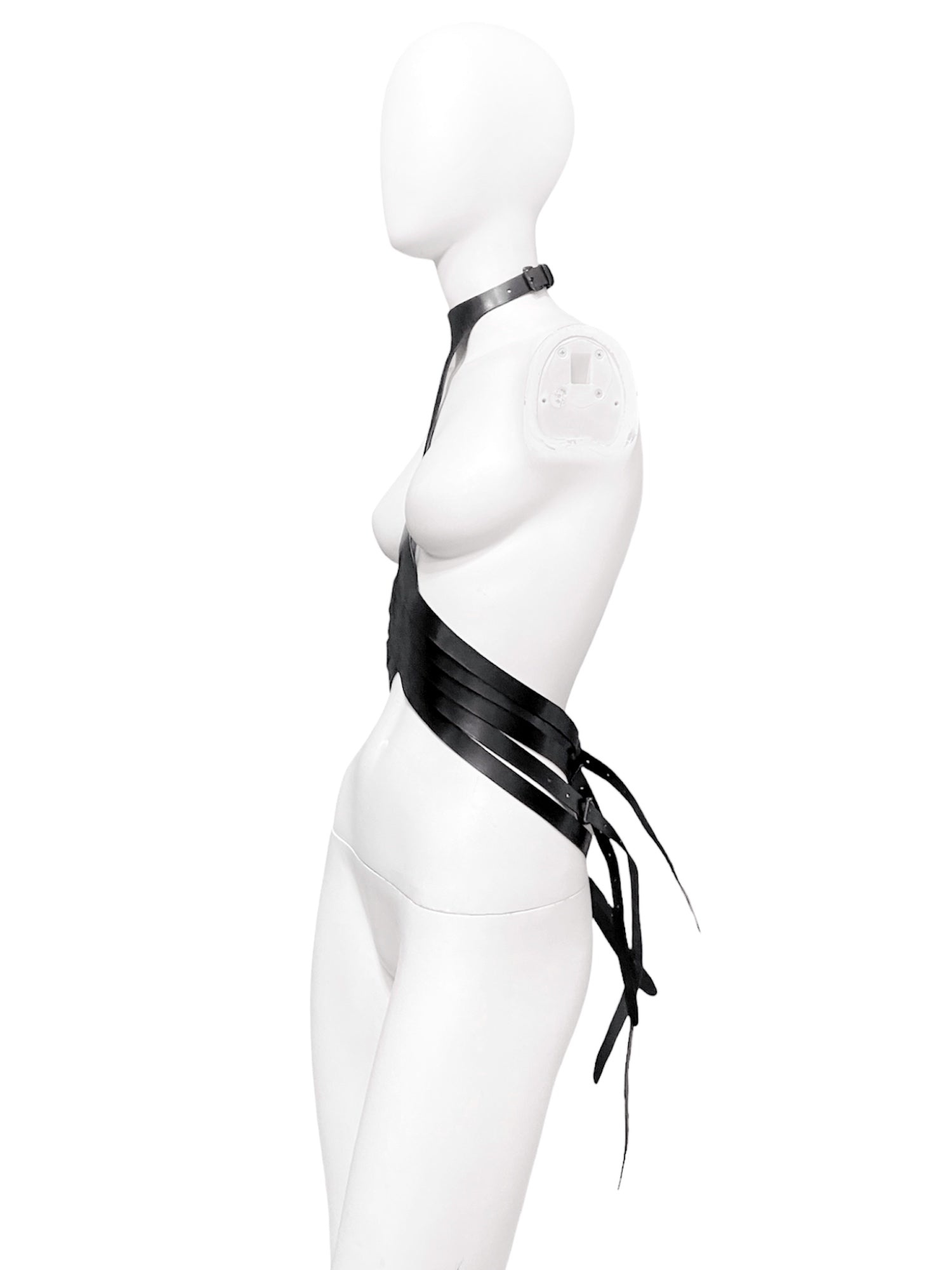 Ann Demeulemeester Spring 2013 Leather Bondage Harness - 8