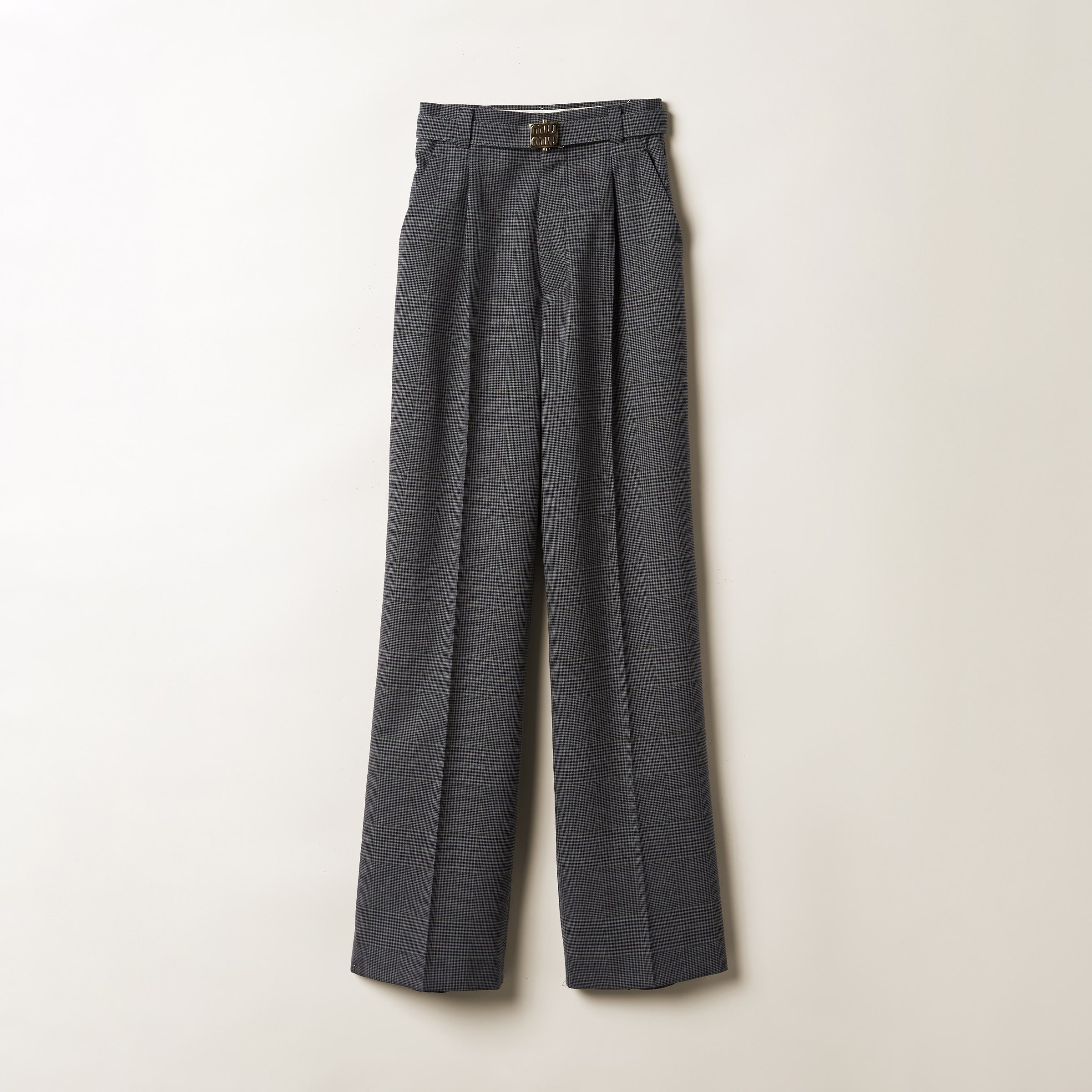 Prince of Wales check pants - 1