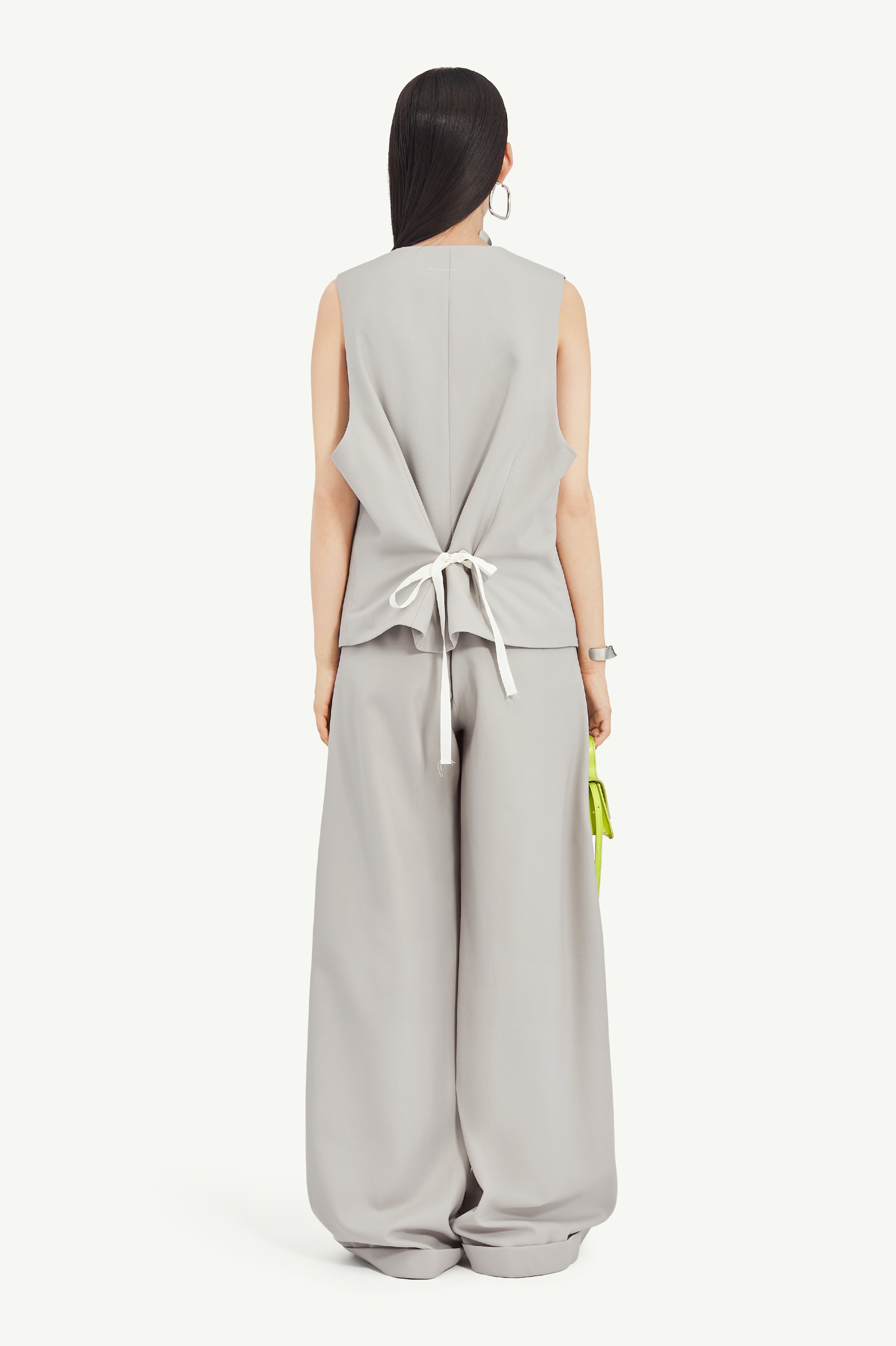 Tailoring Wool Gilet - 4