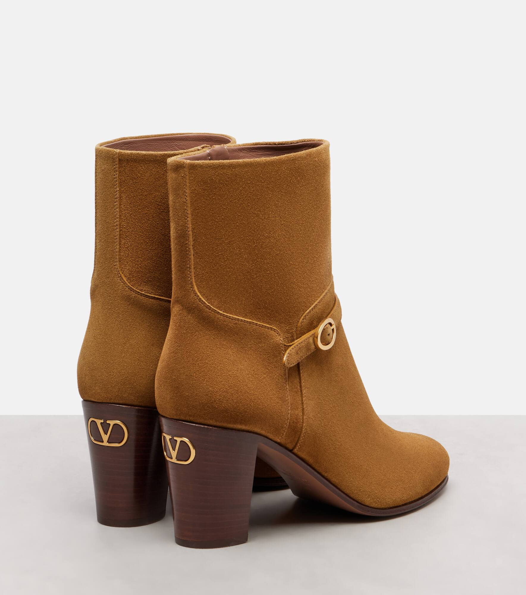 Pattie 75 suede ankle boots - 2