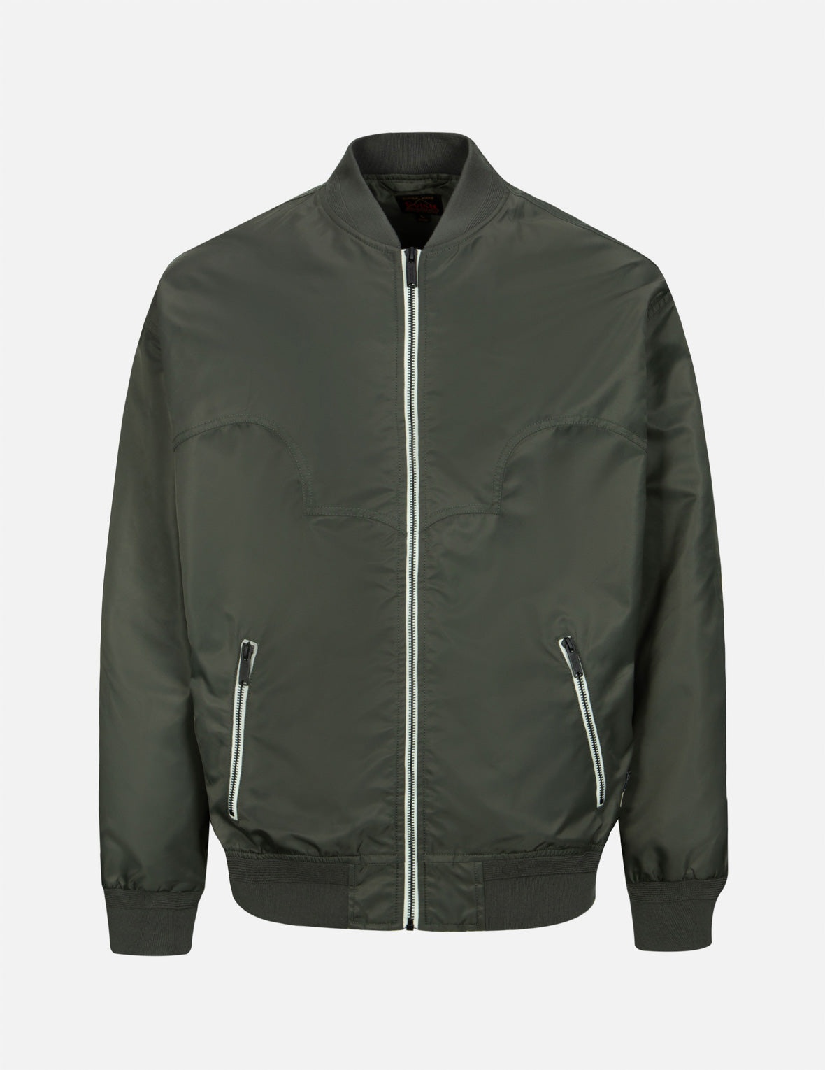 Kamon Brocade Daicock Insert Relax Fit Bomber Jacket - 1