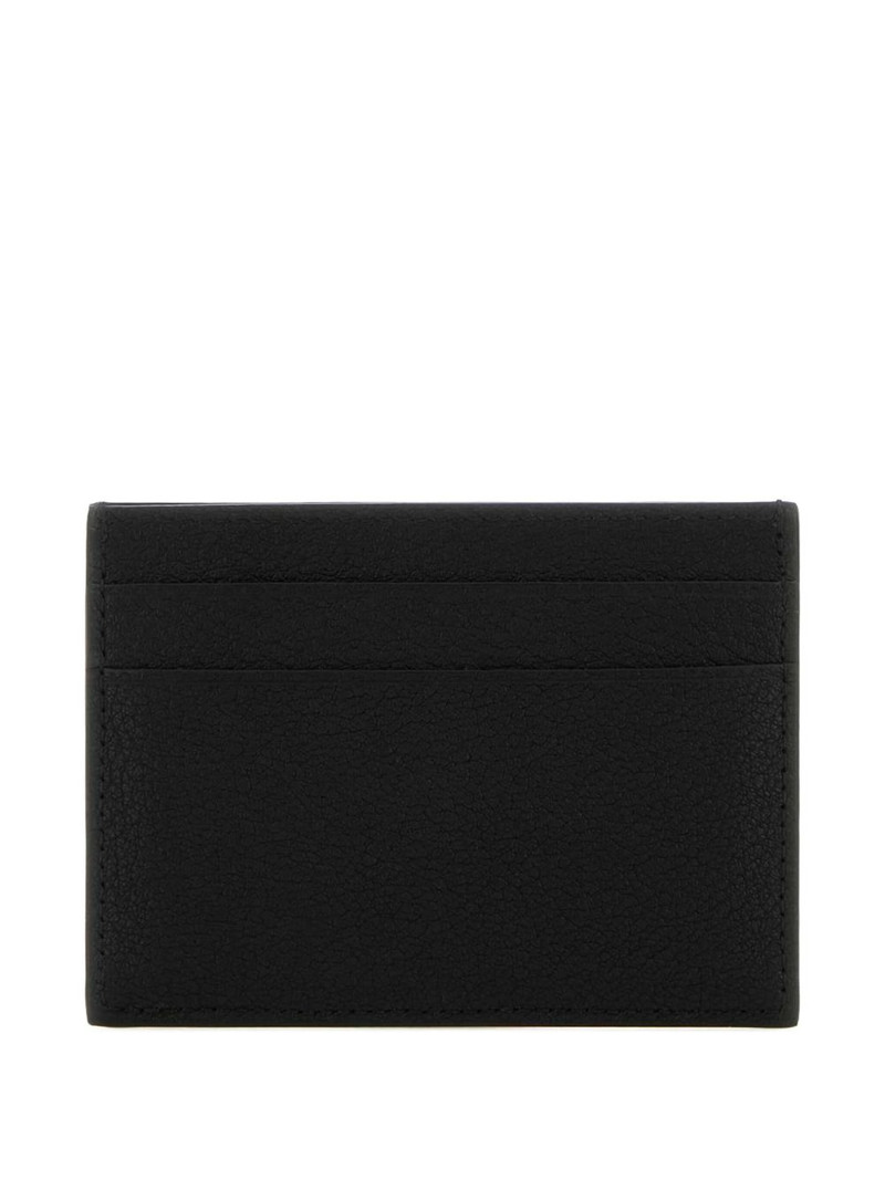 BALENCIAGA logo-print card holder outlook