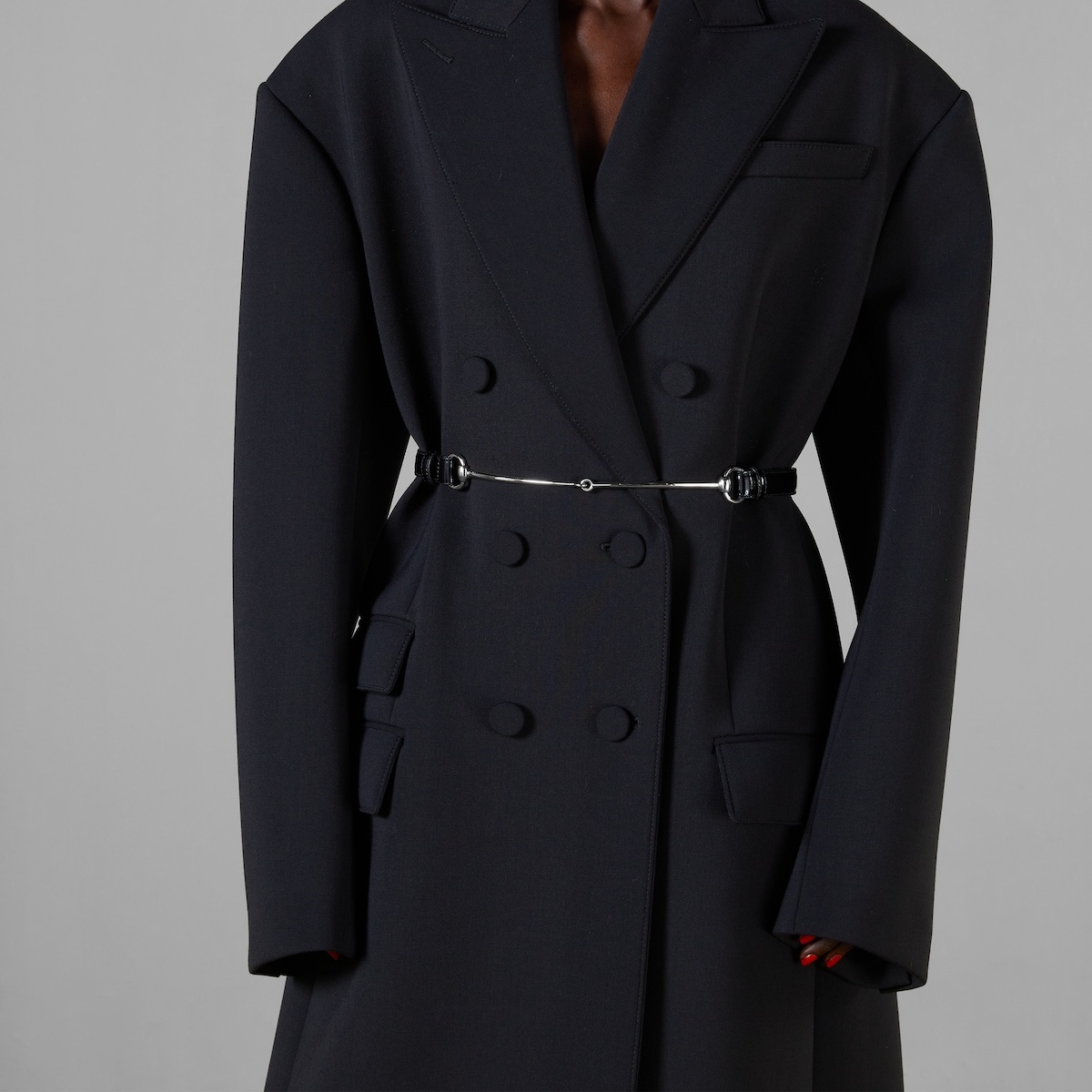 Wool neoprene coat - 4