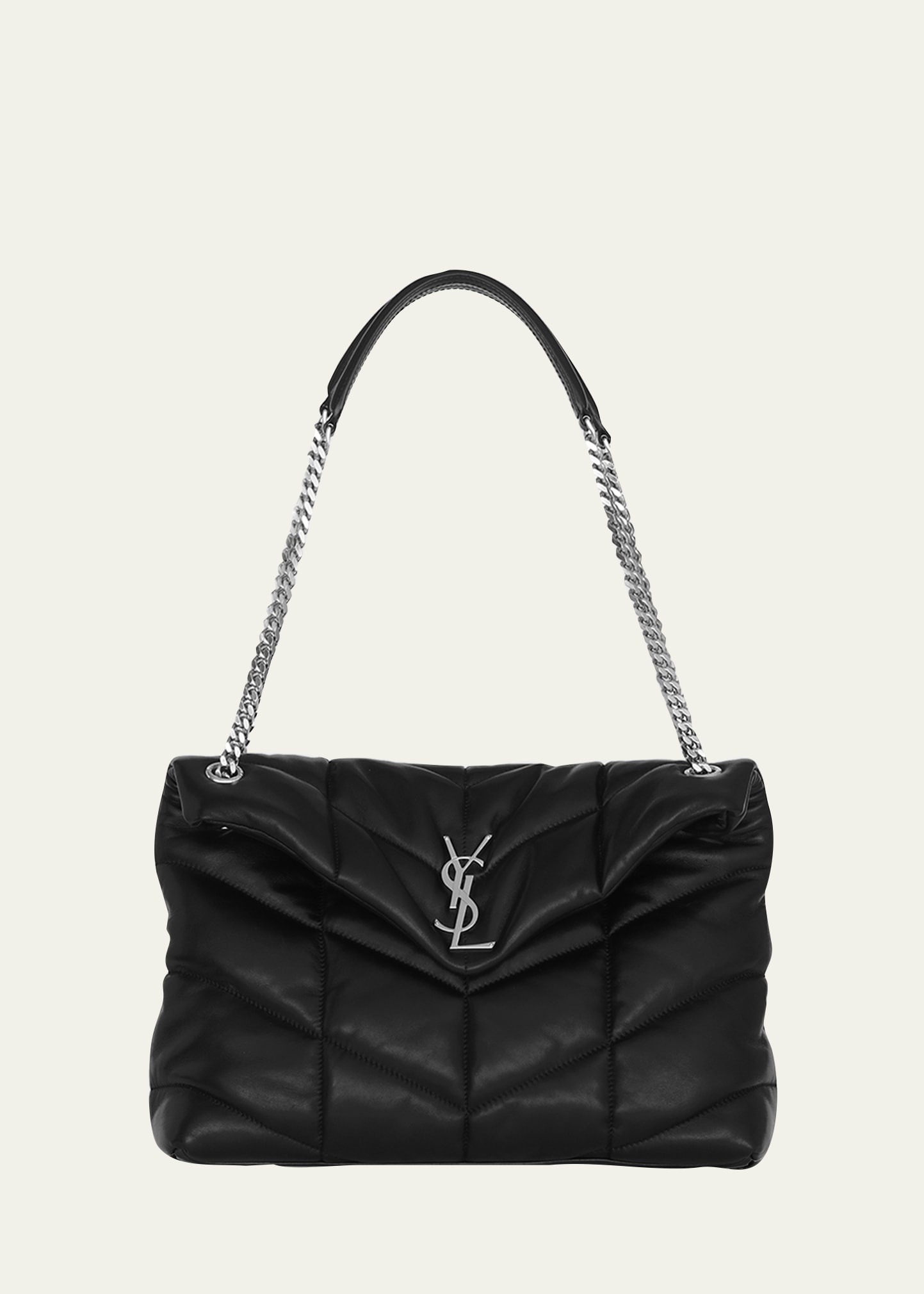 Loulou Medium YSL Flap Shoulder Bag - 1