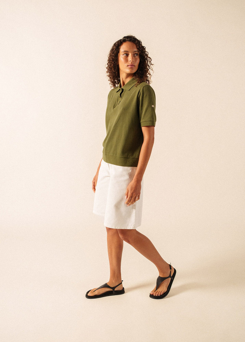CAROLA Knit Polo Shirt 4