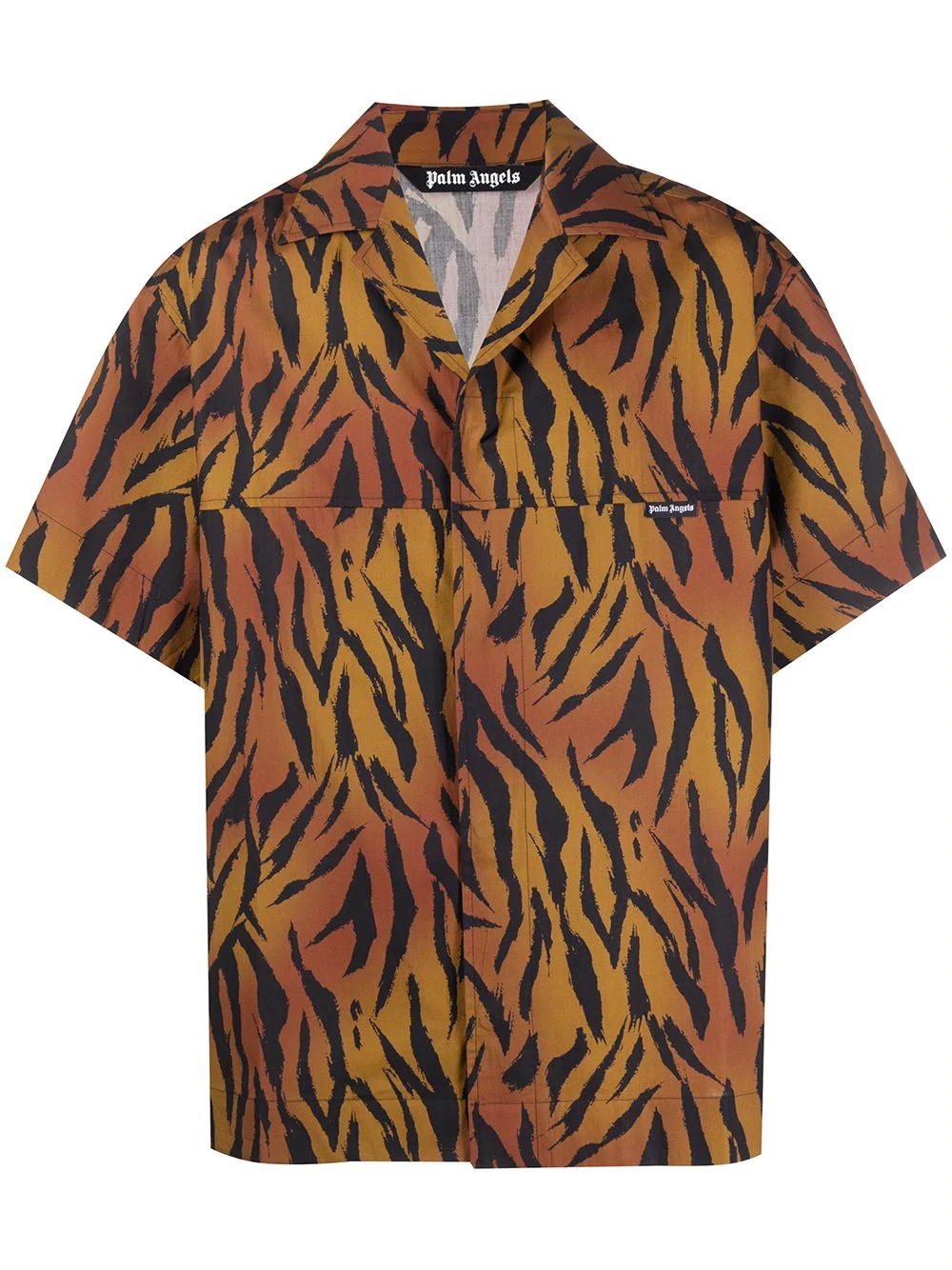 tiger-print shirt - 1