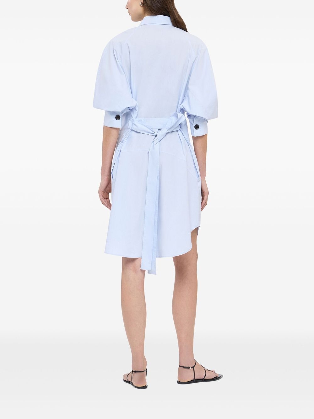 organic cotton shirt dress - 4