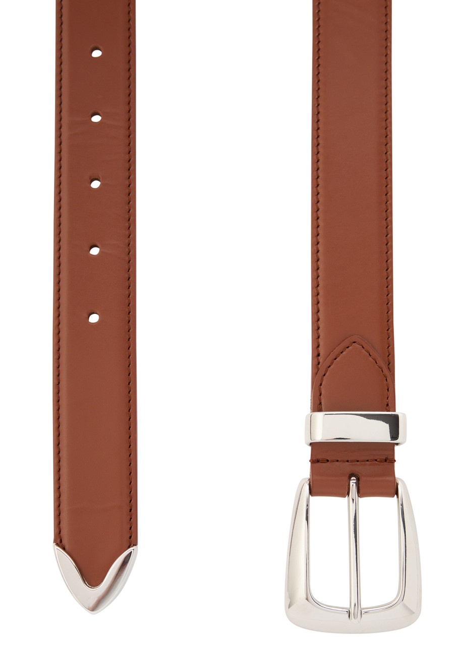 Khaite Benny Leather Belt - 2