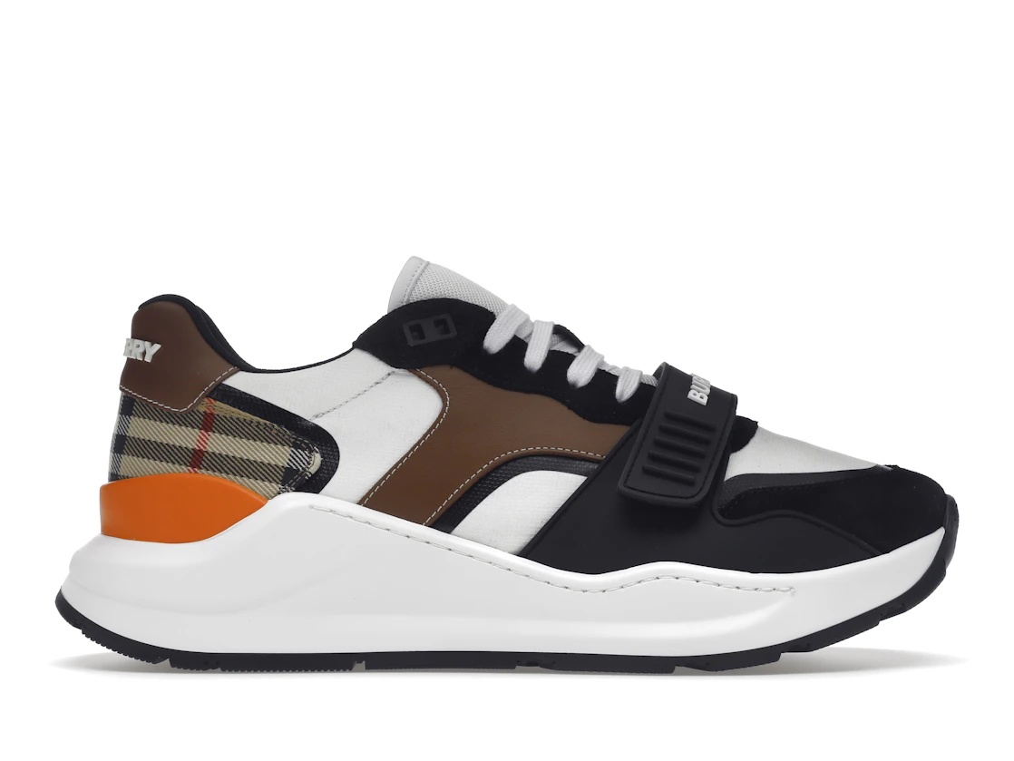 Burberry Regis Black Archive Beige Brown White - 1