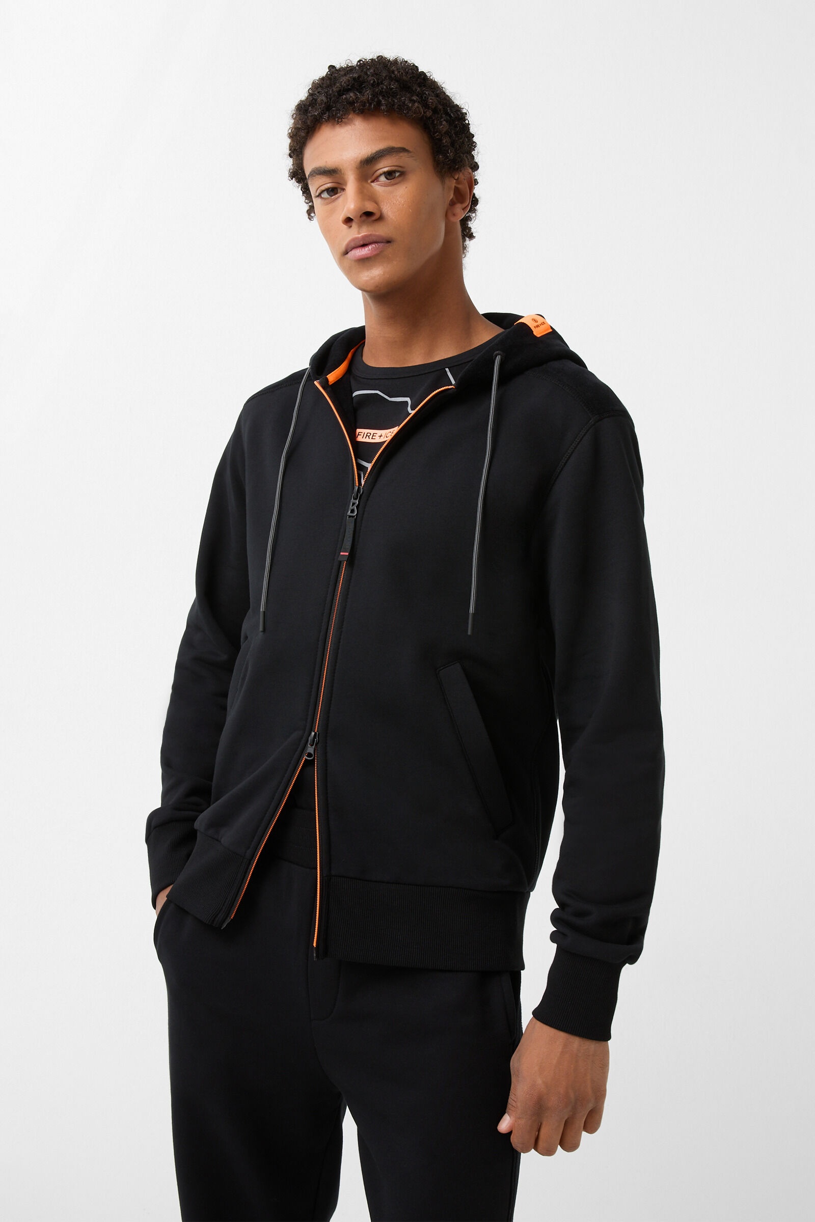 Kano Sweatshirt jacket in Black - 2