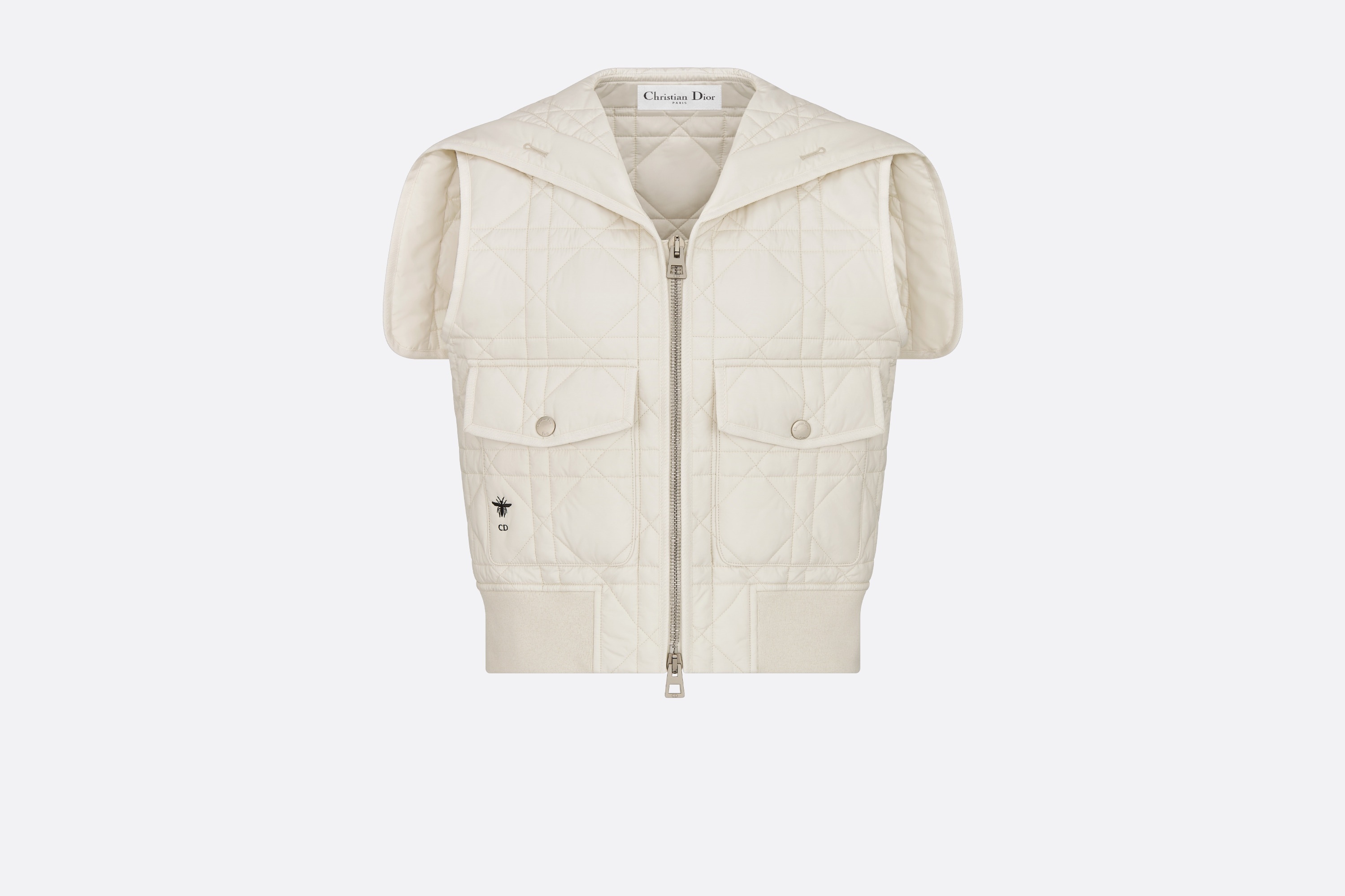 ブルゾン Dior Cannage Bomber Jacket With Vest Dior Sleeveless Macrocannage Bomber Jacket | REVERSIBLE