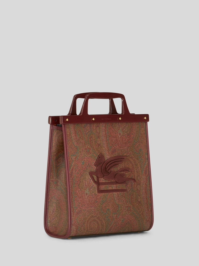 MEDIUM PAISLEY LOVE TROTTER BAG 5