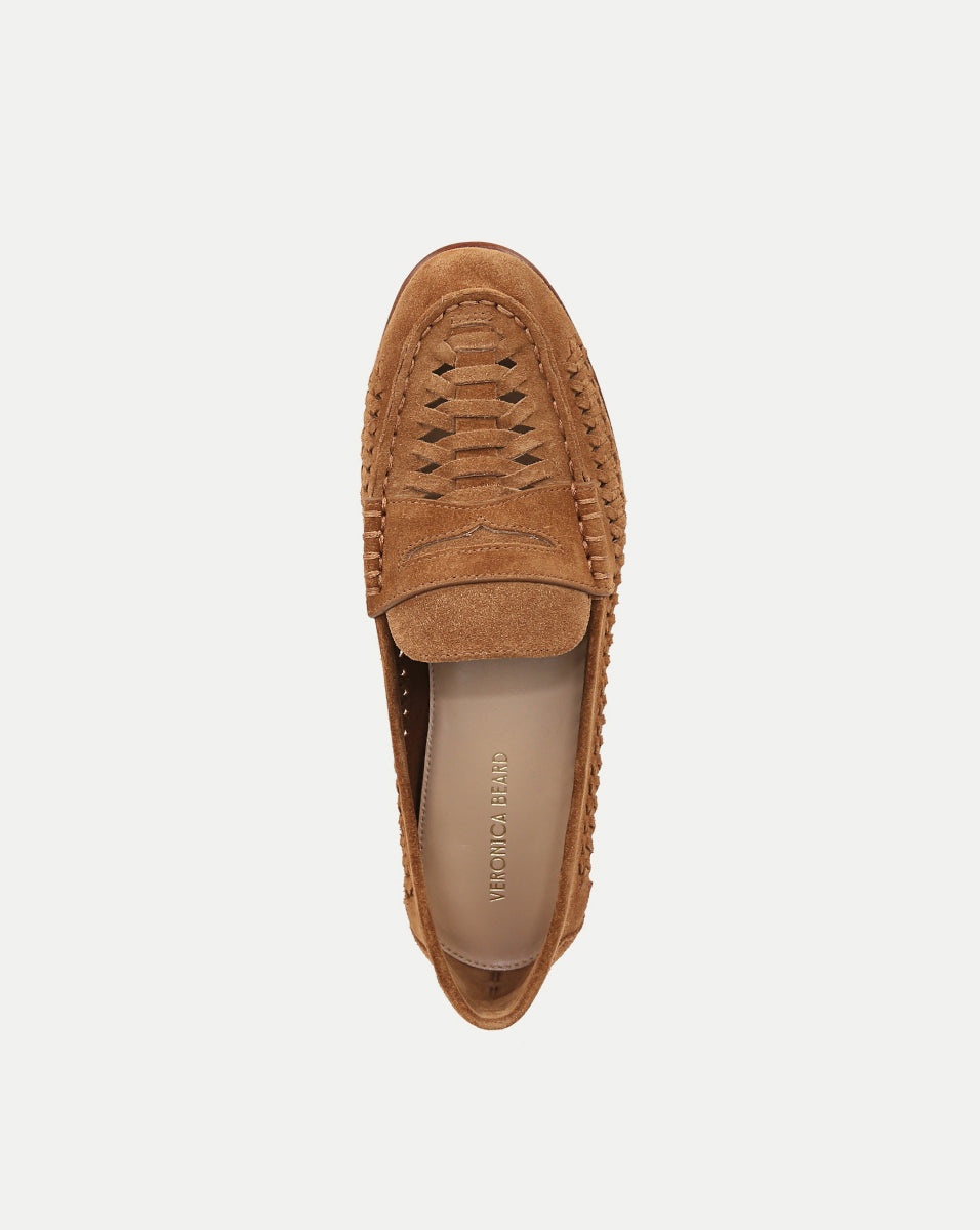 PENNY WOVEN SUEDE LOAFER - 3