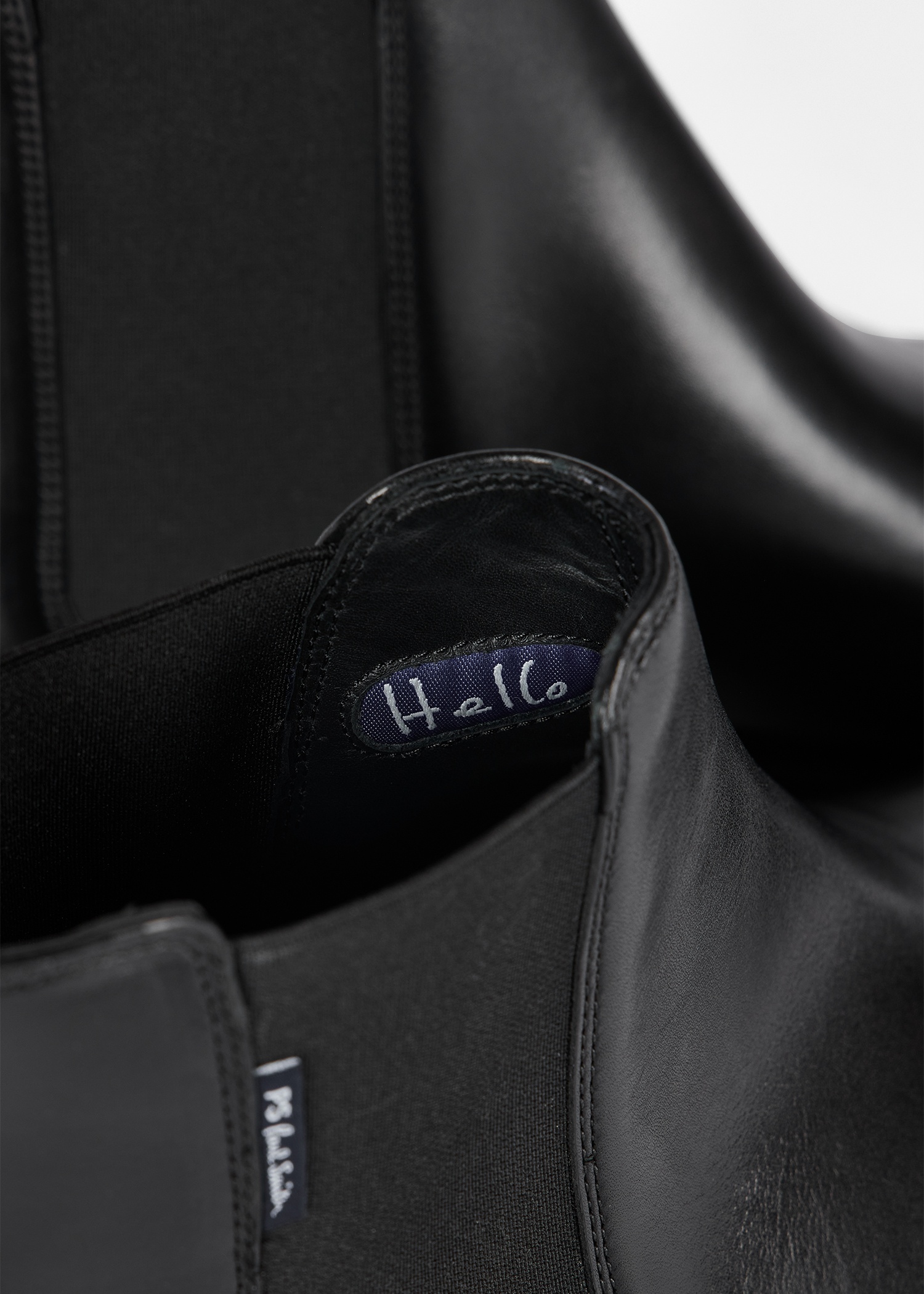 Black Leather 'Augustus' Boots - 6