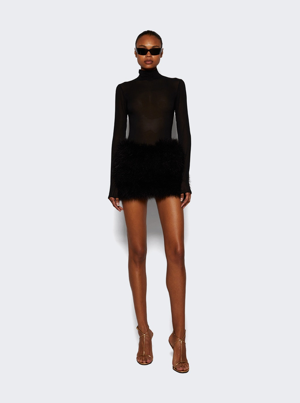 Elly Mini Dress Mystere Black - 5