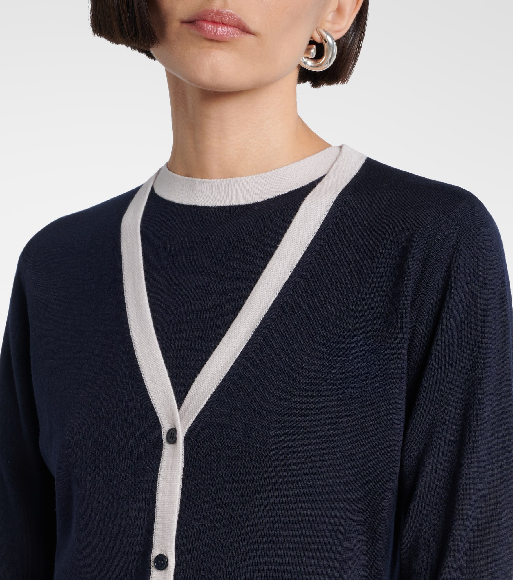 Kenya virgin wool cardigan - 4