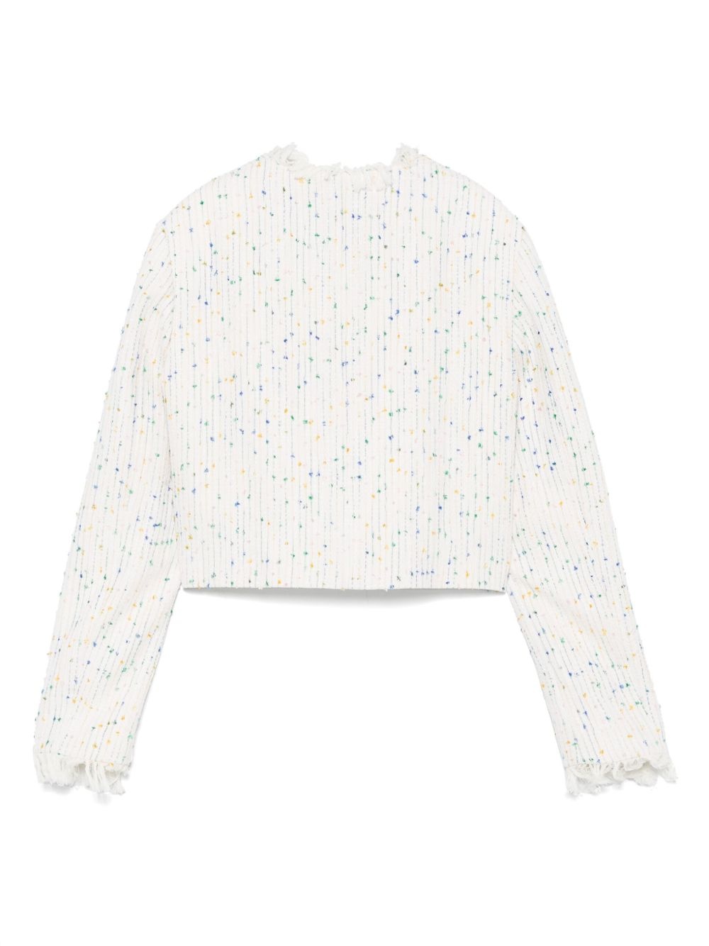 frayed-edge jacket - 2