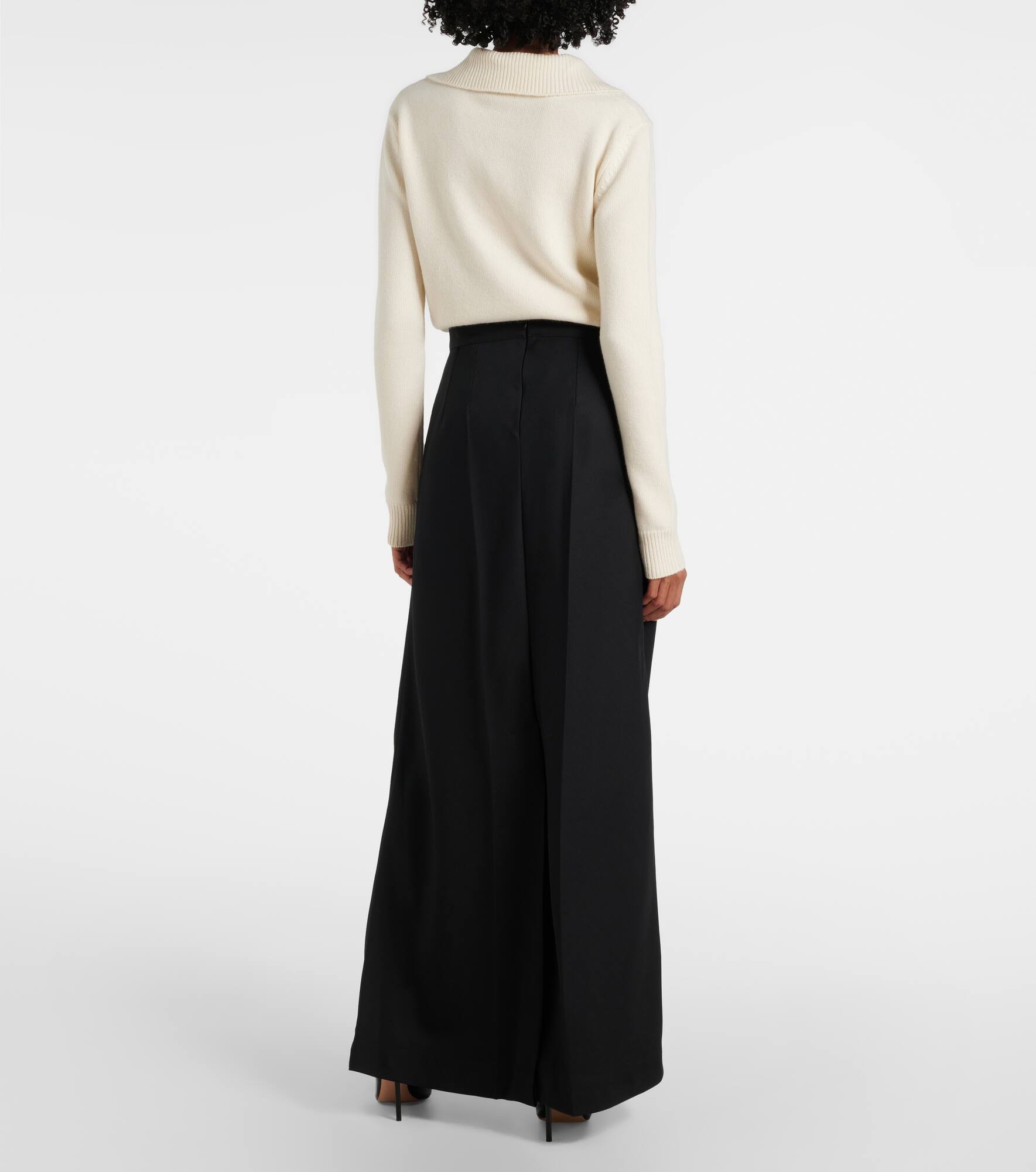 Wool maxi skirt - 3