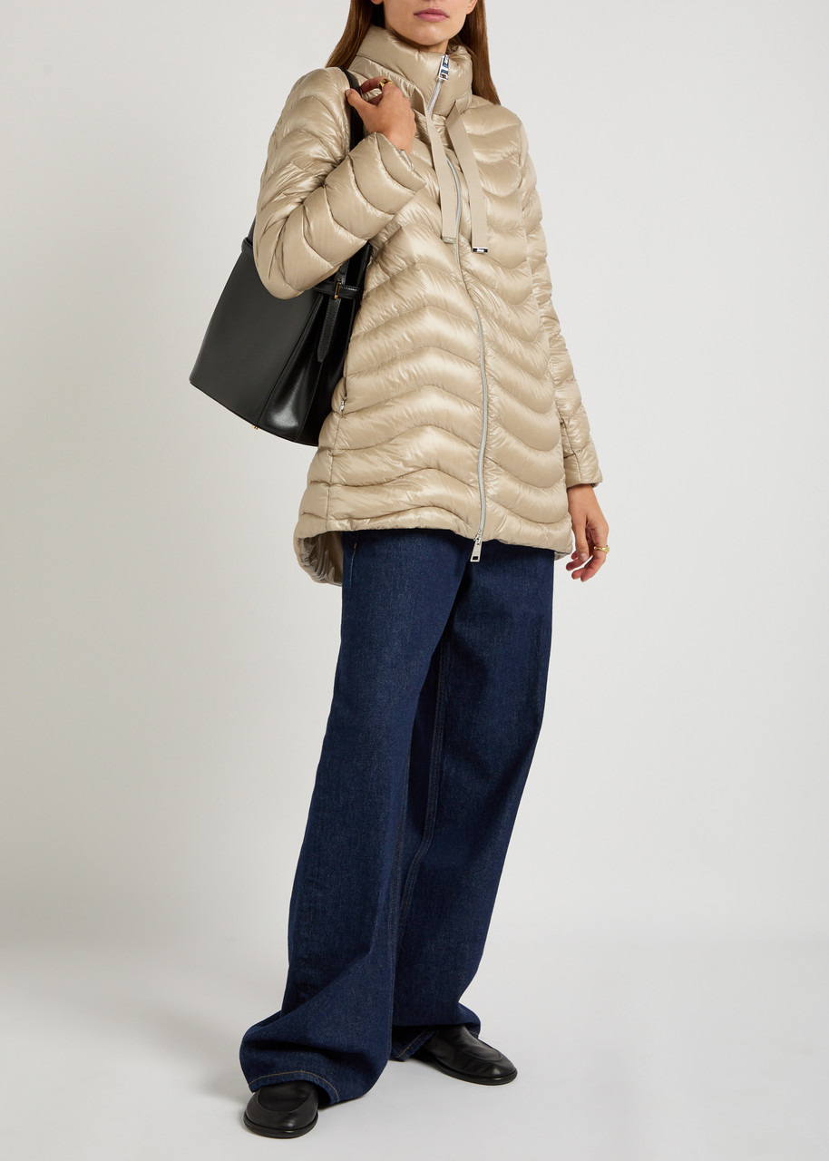 Herno Quilted Glossed Shell Jacket - 4