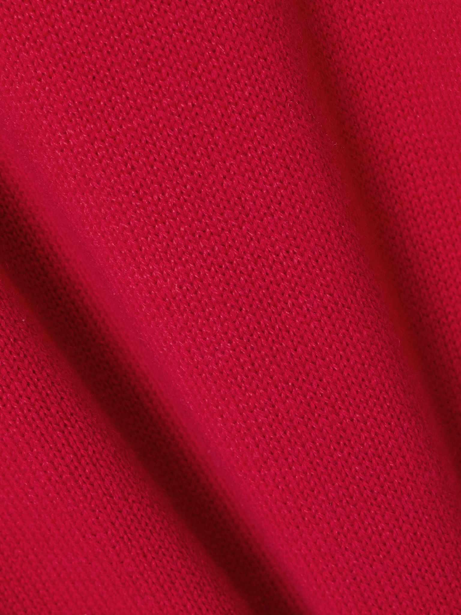 The V cashmere sweater Red - 5