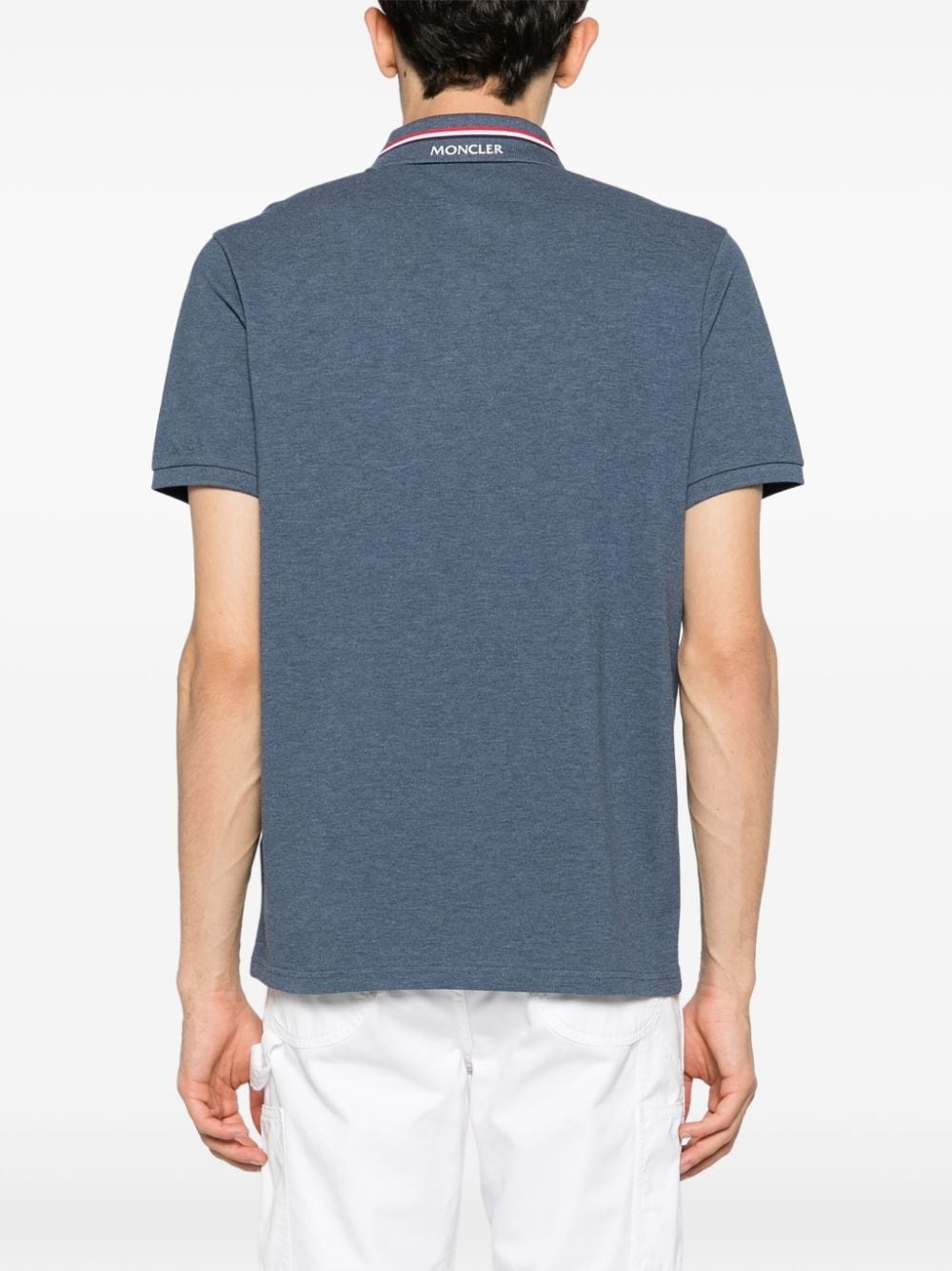 logo-patch piquÃ© polo shirt - 4