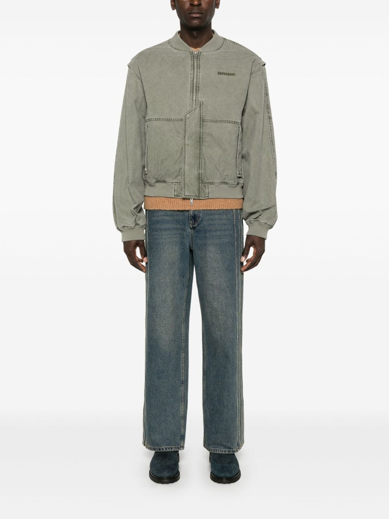 REPRESENT Inset sleeve bomber jacket outlook