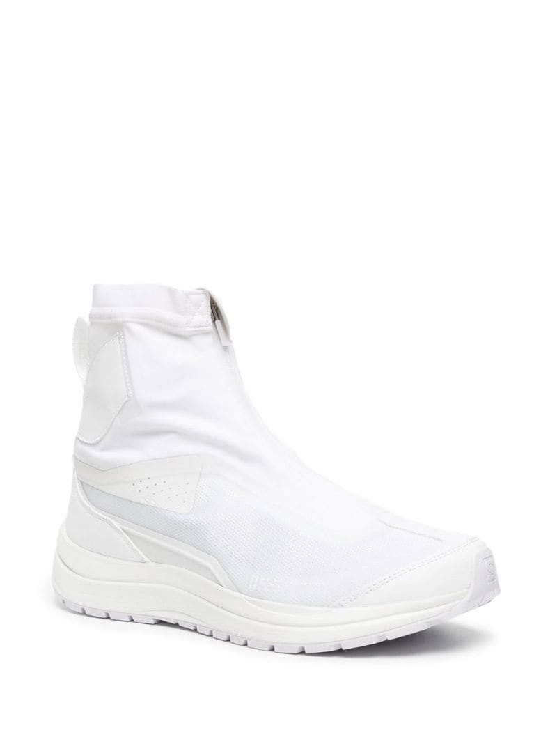 11 by Boris Bidjan Saberi zip-up high-top sneakers outlook