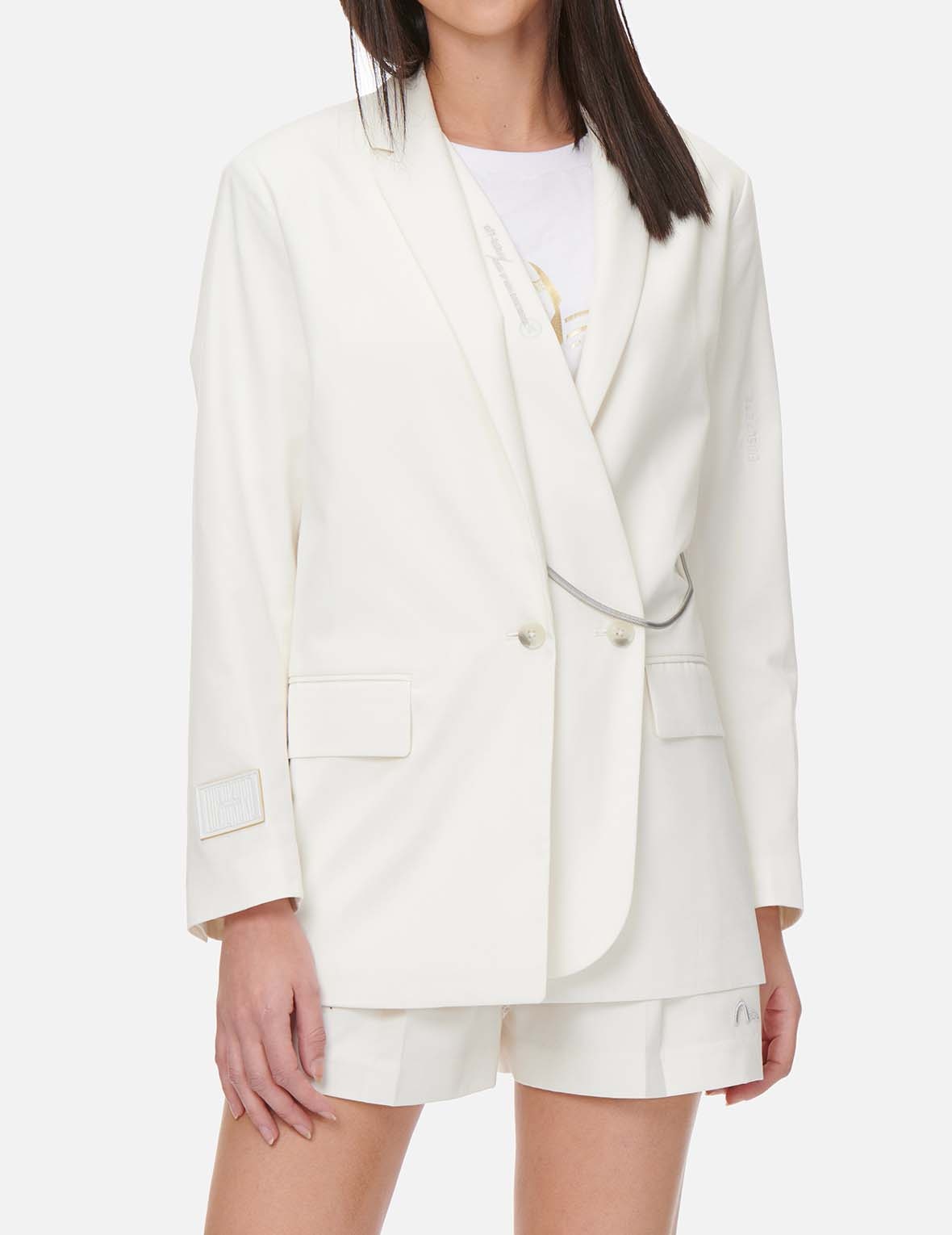 Double Lapel Blazer - 7