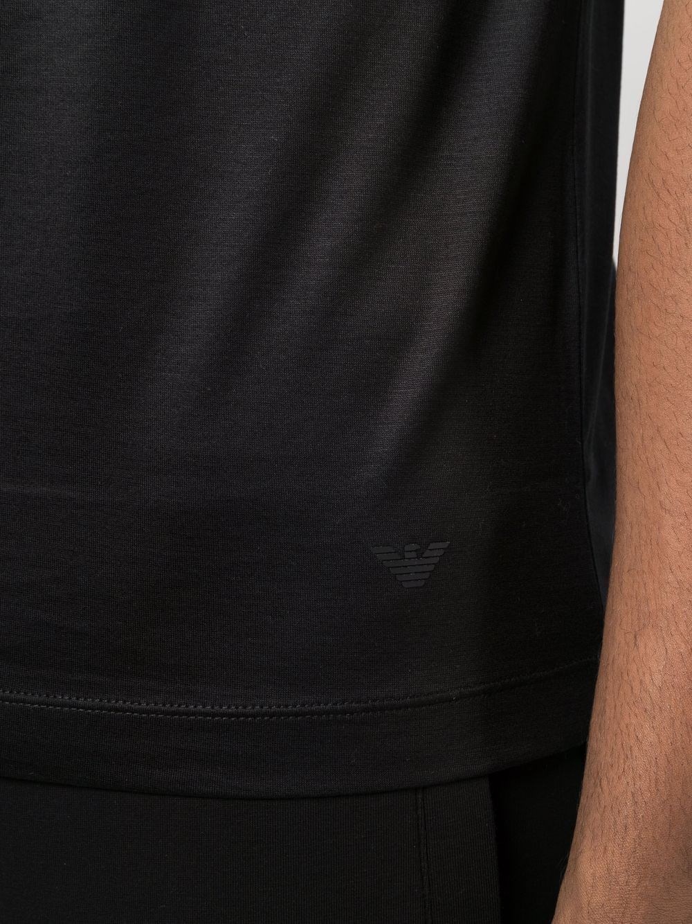 Logo cotton blend t-shirt - 3