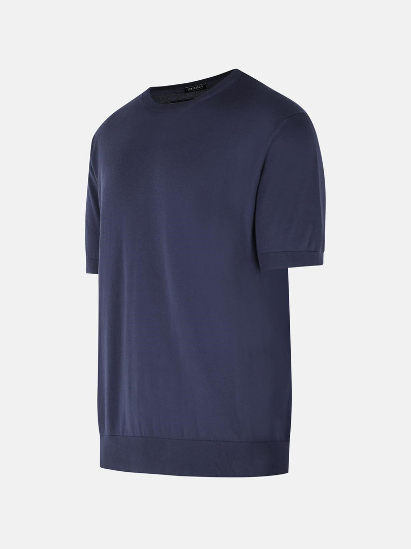 BLUE COTTON T-SHIRT 2