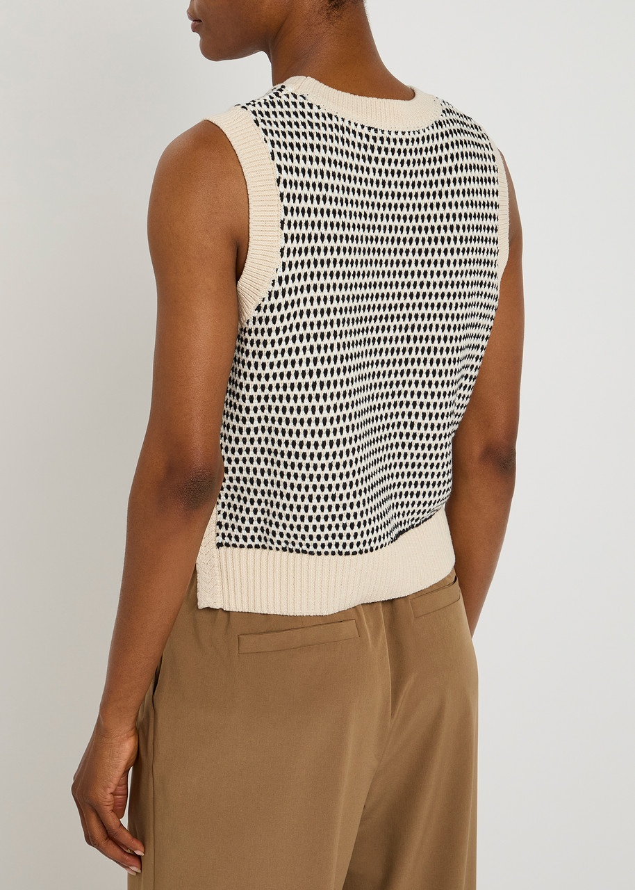 Varley Knowles Textured Knit Vest - 3