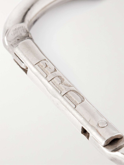 Enfants Riches Déprimés Logo-Engraved Silver Carabiner outlook