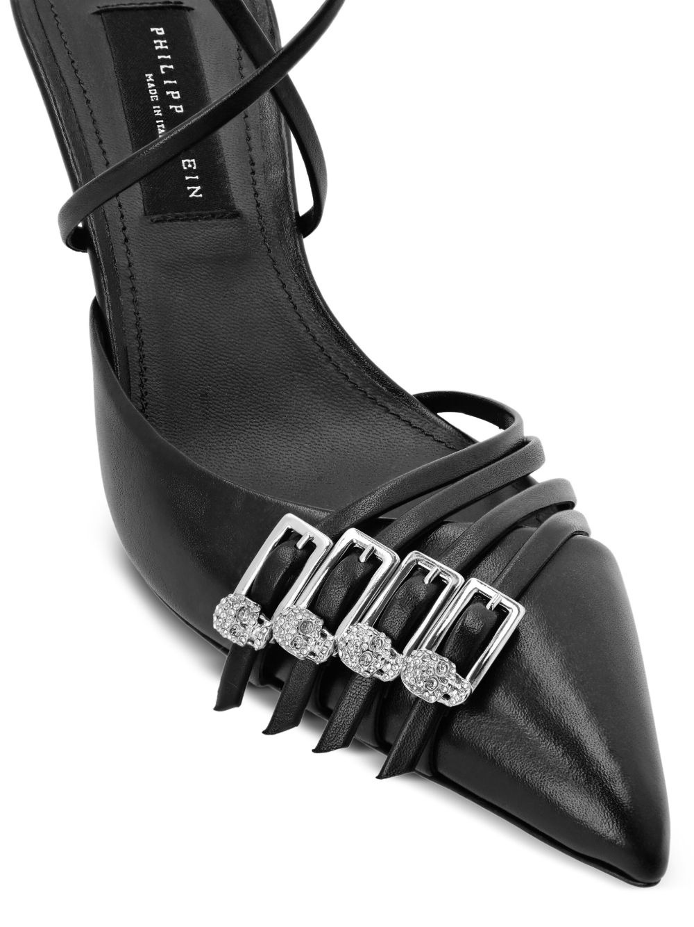 strappy kitten pumps - 3