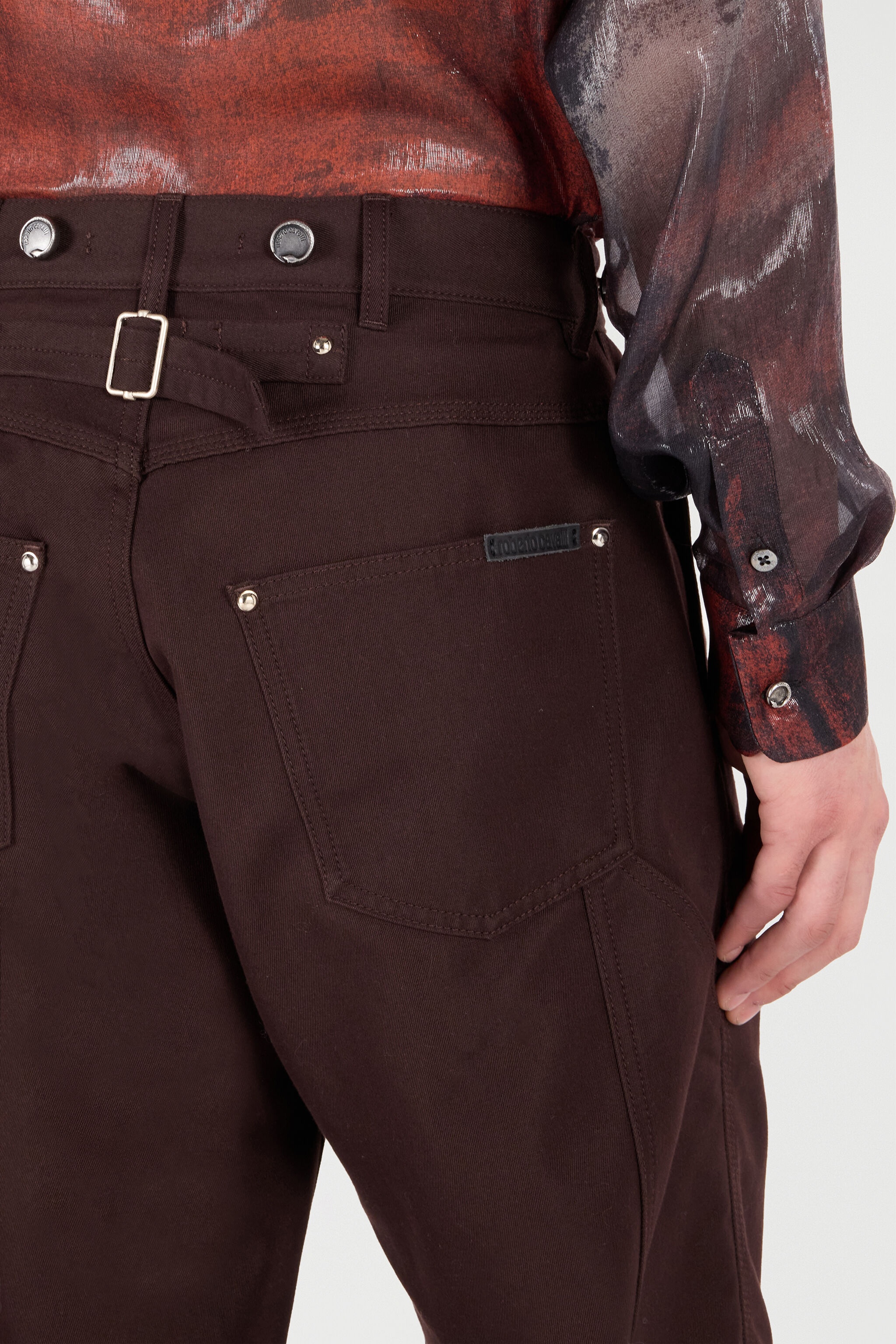 Cotton-Blend Pants - 5