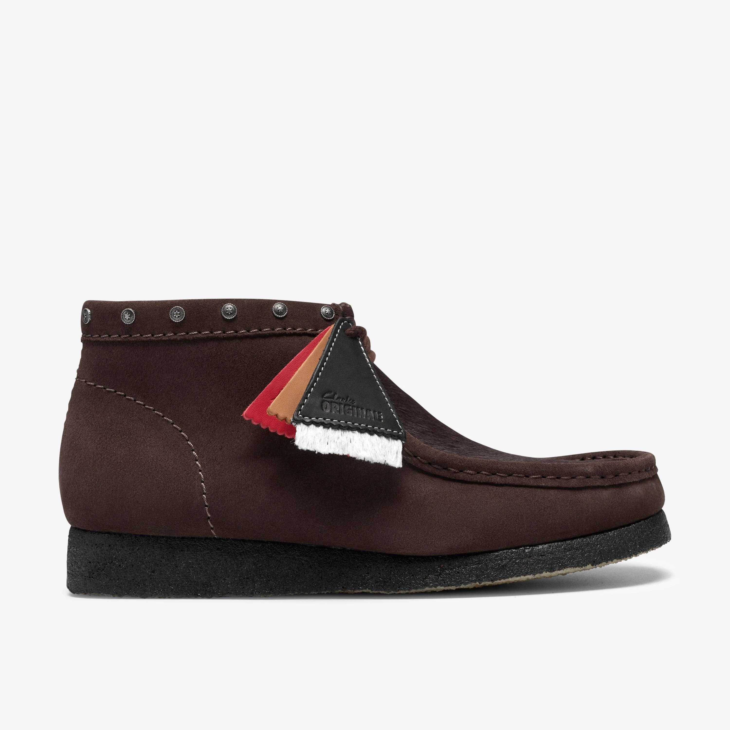 Wallabee Boot Brown Interest - 1