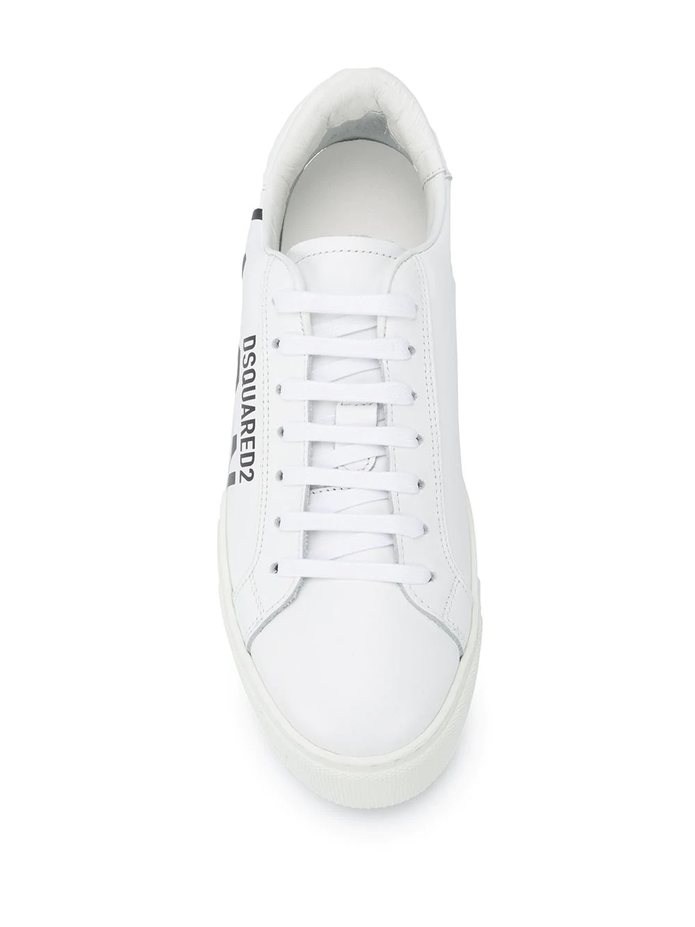 slogan print sneakers - 4