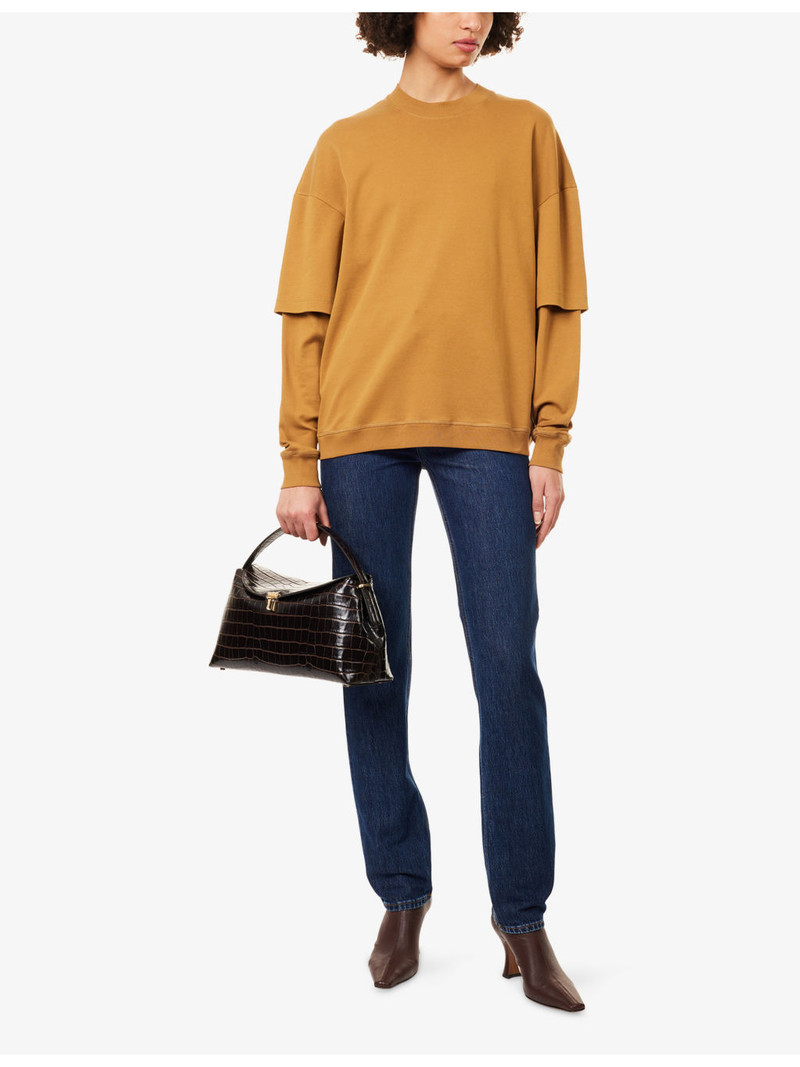 TOTEME Straight-Leg High-Rise Denim Jeans outlook