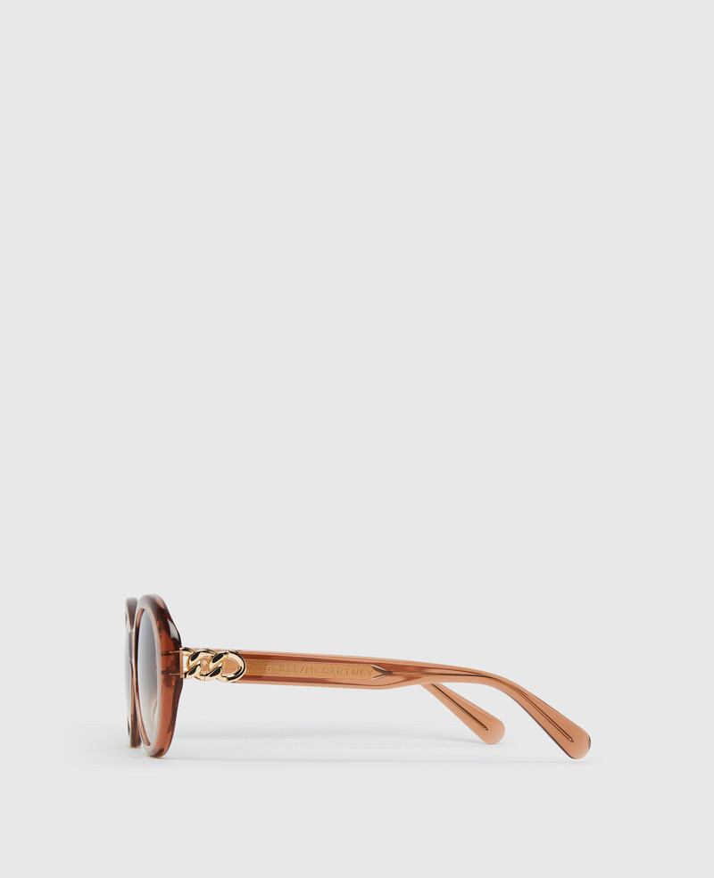 Oversized Round Gradient Sunglasses 3