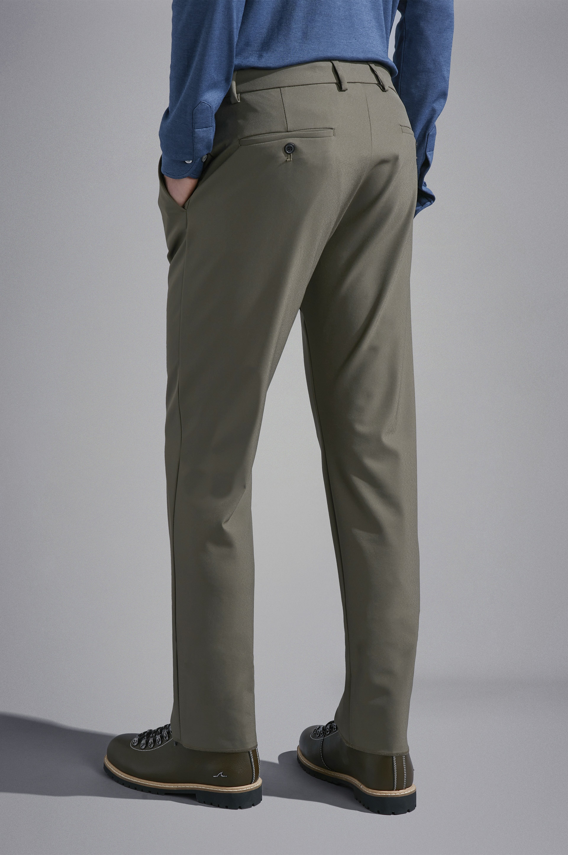 DYNAMIC STRETCH CHINO TROUSERS - 3