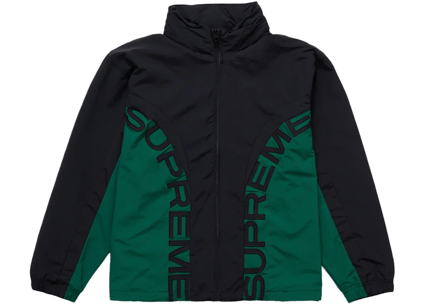 Supreme Curve Track Jacket Black - 1