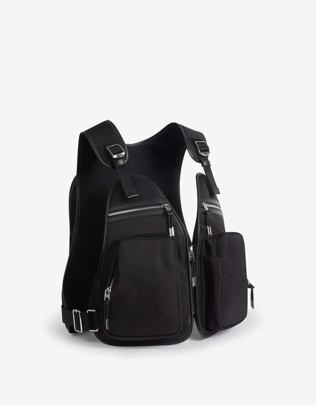 Kenzo Discover Black Vest Backpack - 2