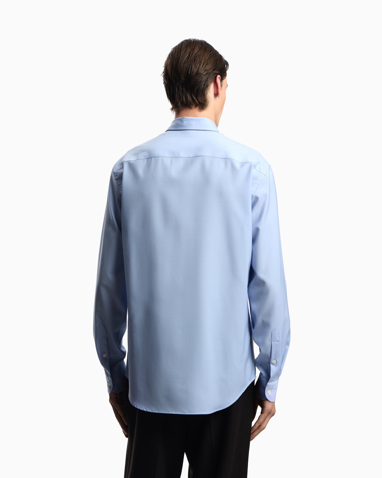ICON SHIRT IN TROPICAL LIGHT WOOL CANVAS - 3